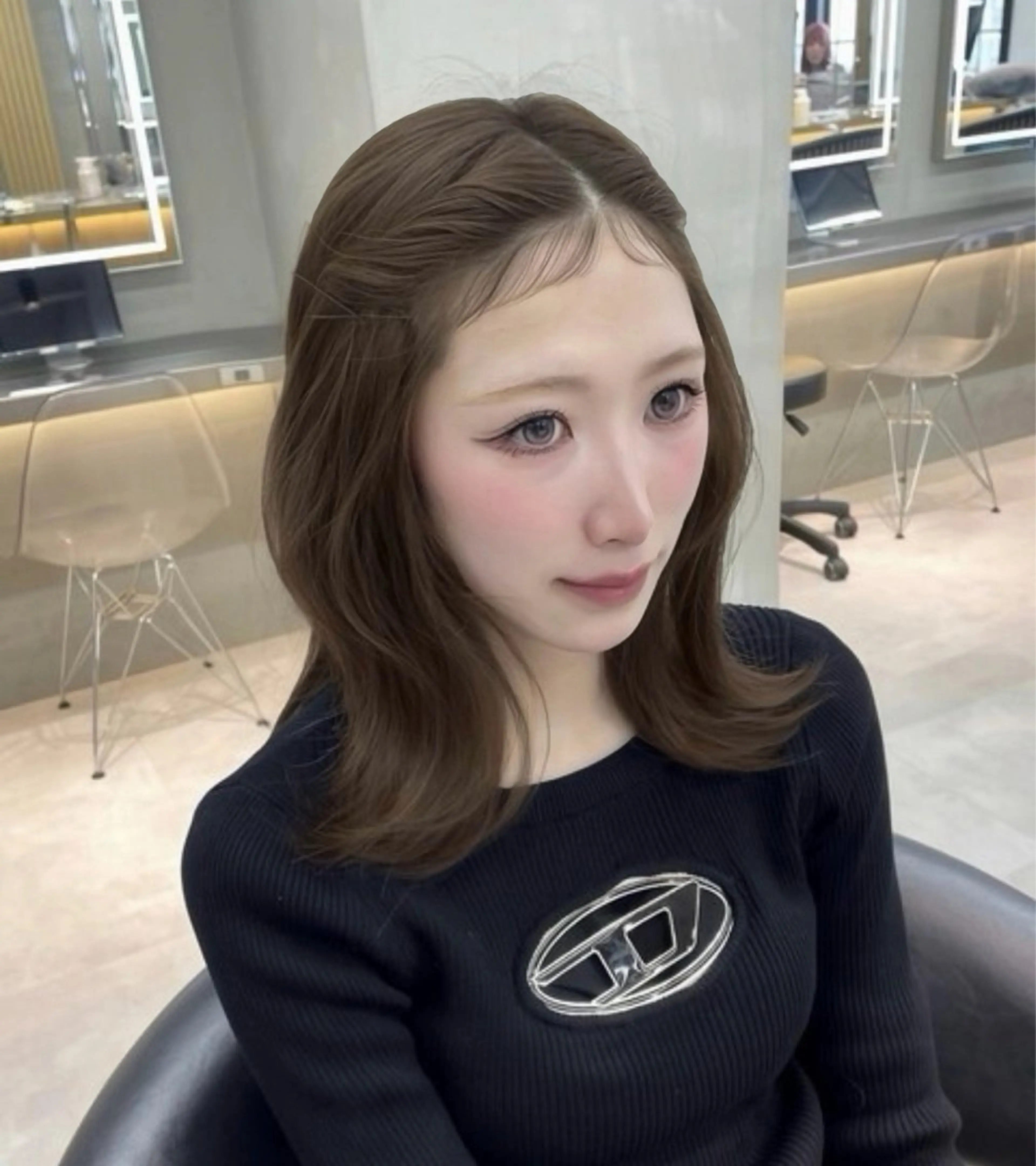 ロング パーマ 🎀透明感カラー shizuka🎀のヘアスタイル