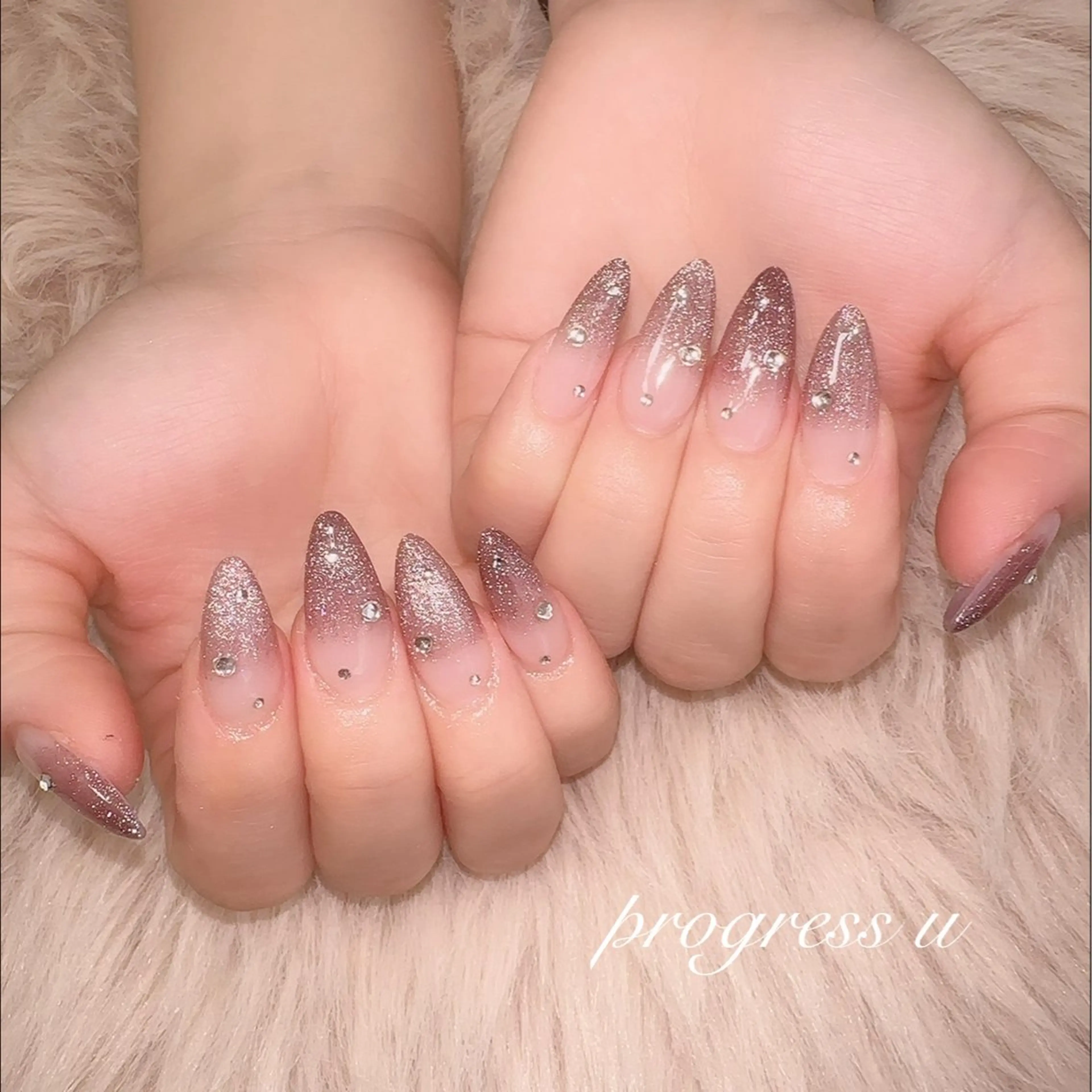 ネイル ハンドネイル progress uのネイルデザイン