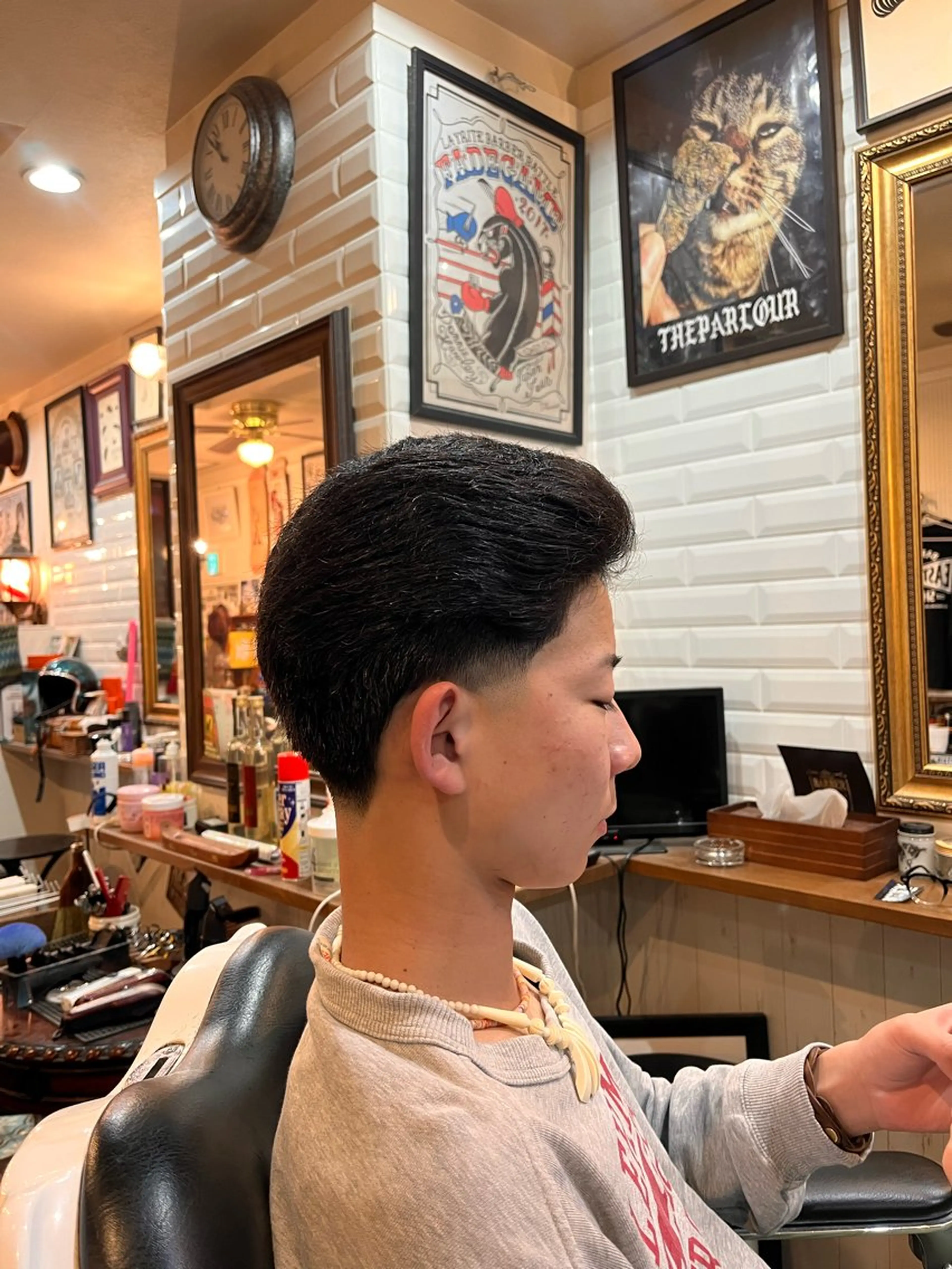 メンズ 門岡 一沙のヘアスタイル