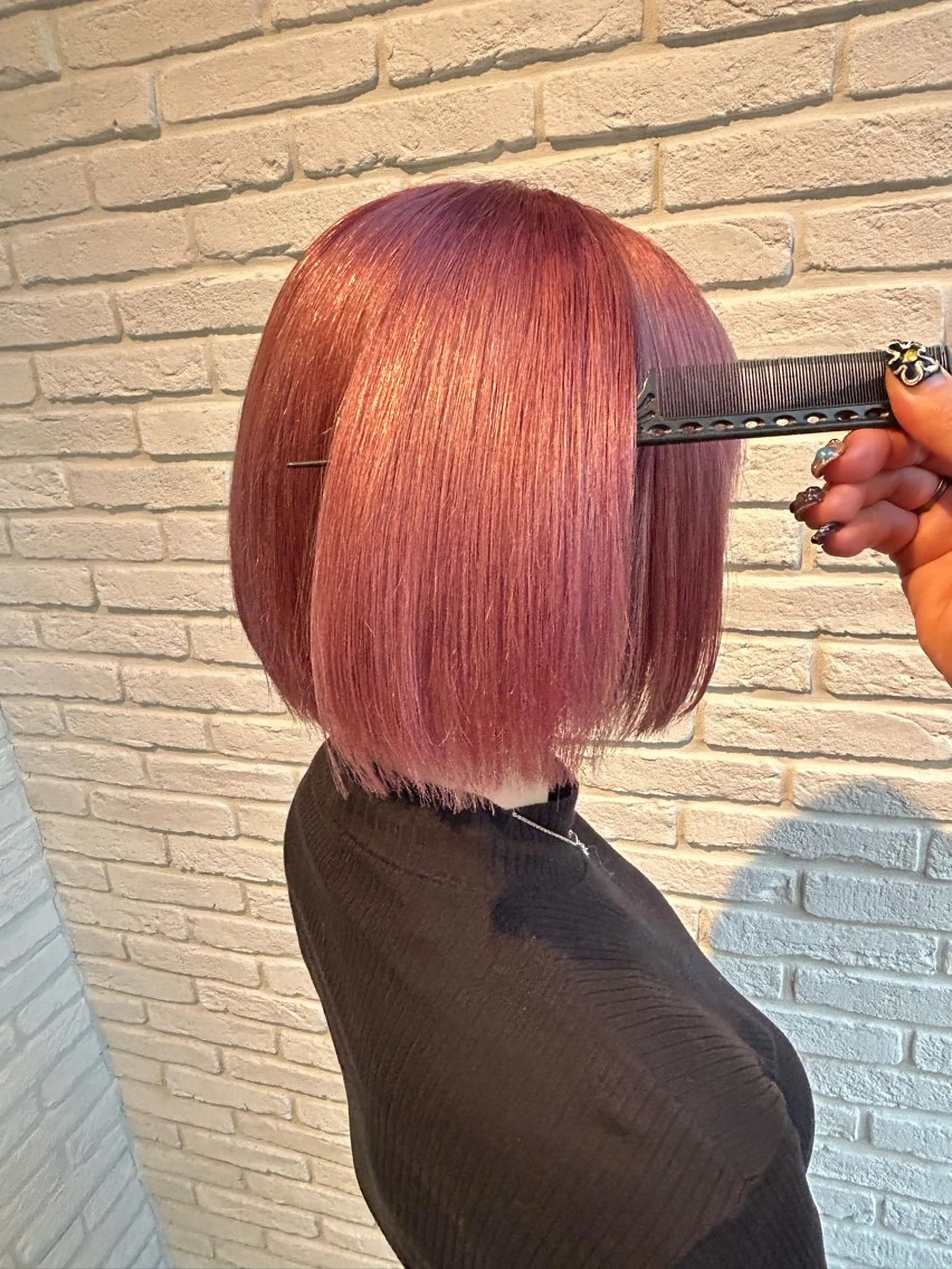 ショート 大賀 チサトのヘアスタイル