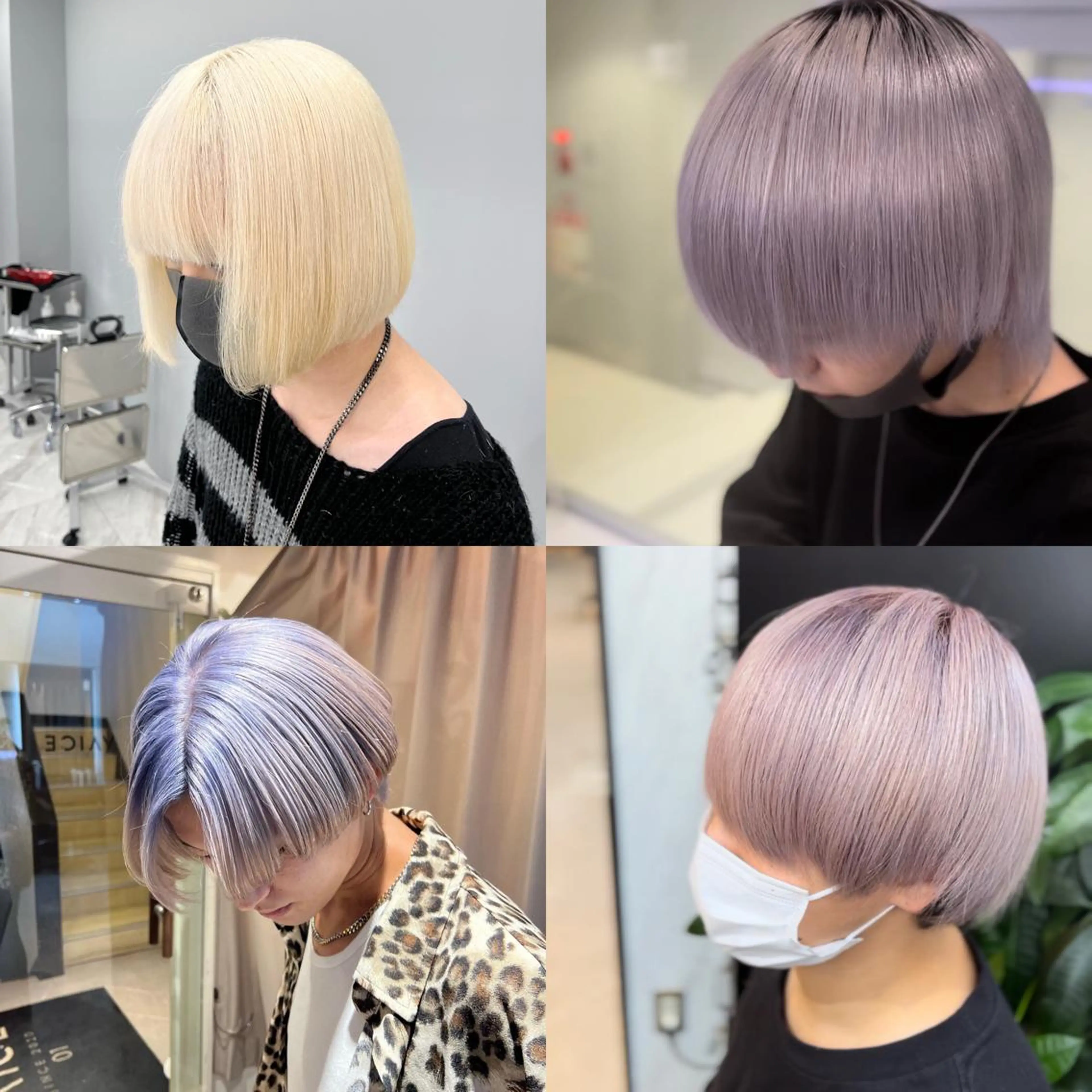 カラー ハイトーン職人 ♡中島凱人のヘアスタイル