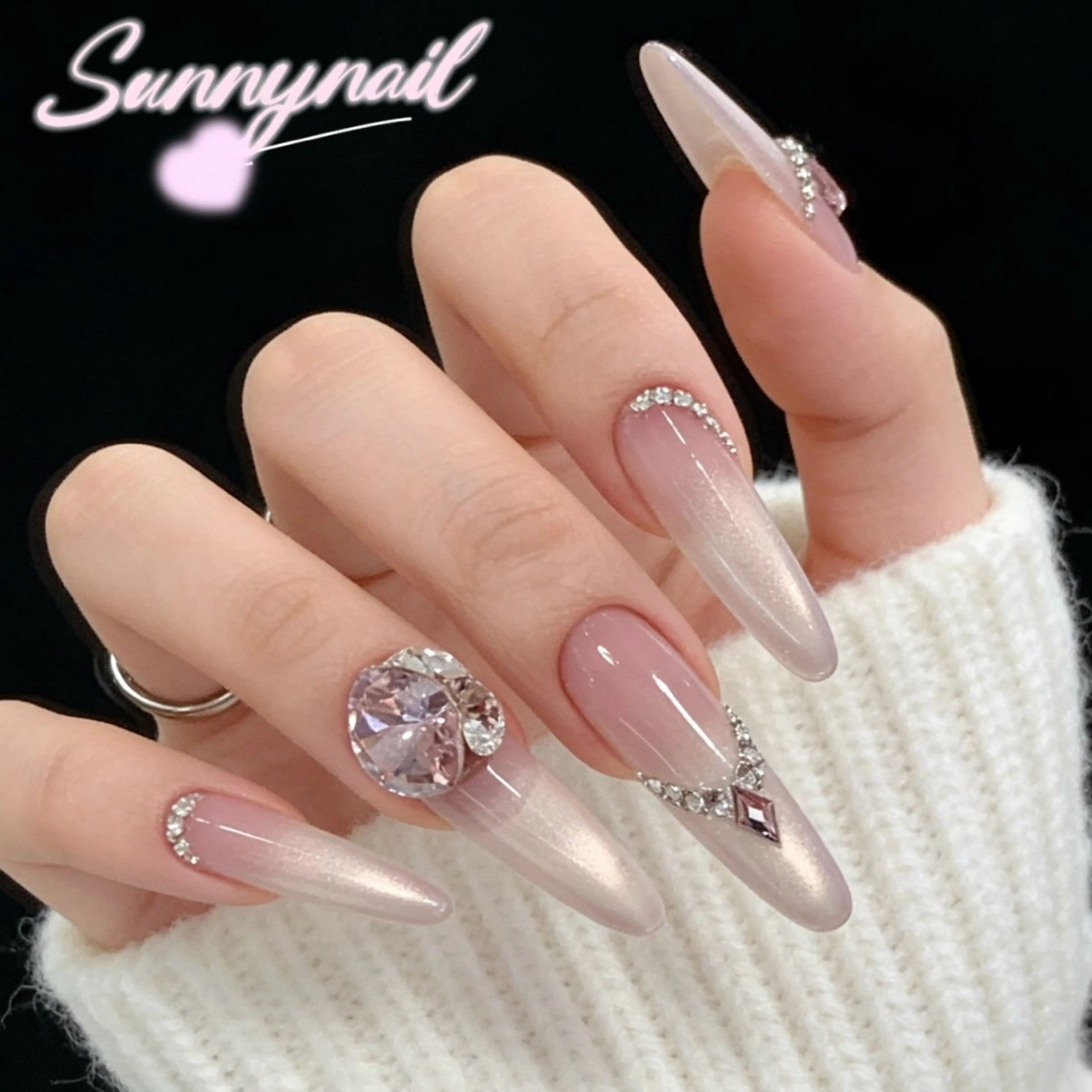 ネイル ハンドネイル ハンドケア sunnynail 小桃のネイルデザイン