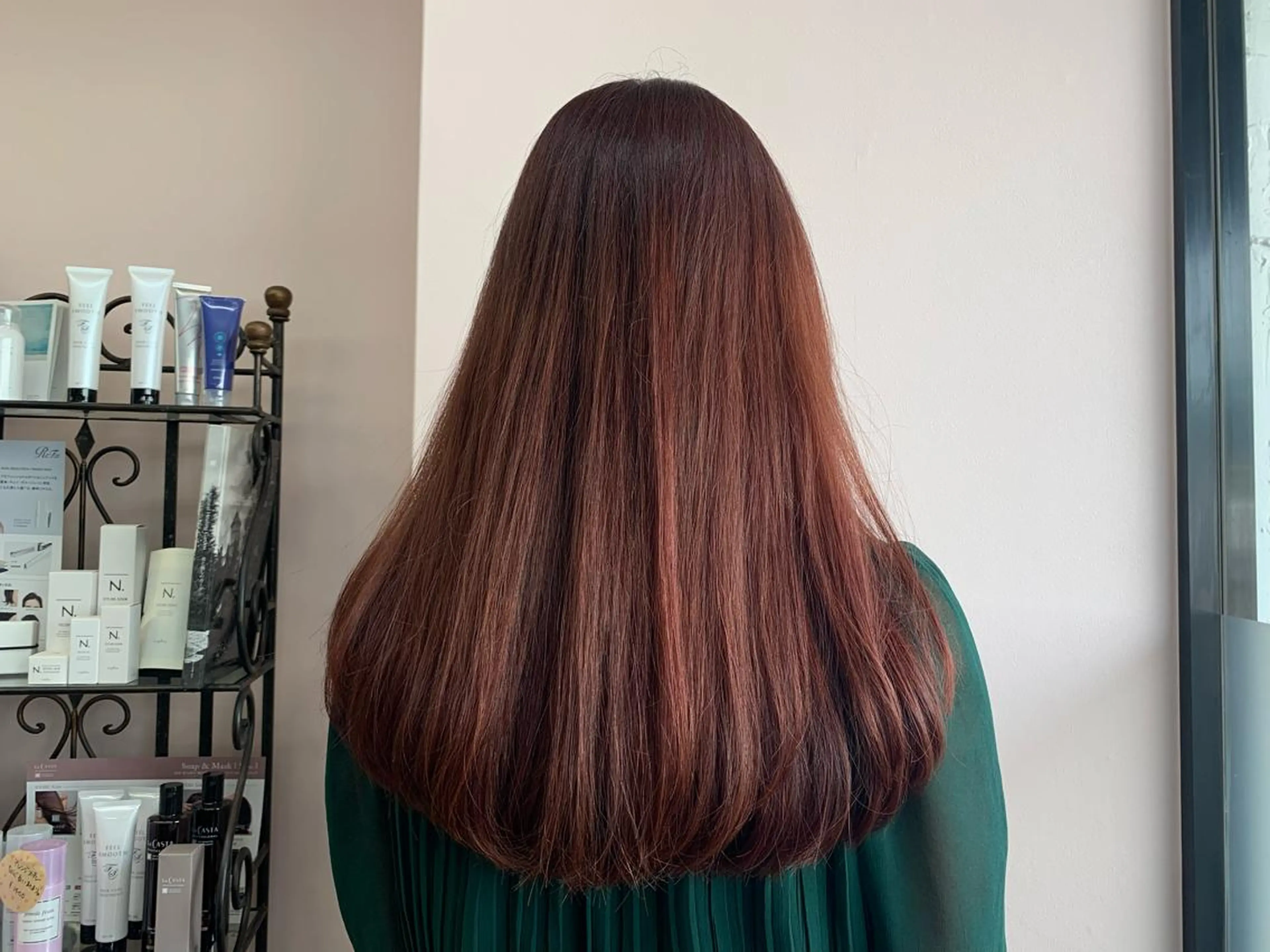 ロング カラー 大林 千尋のヘアスタイル