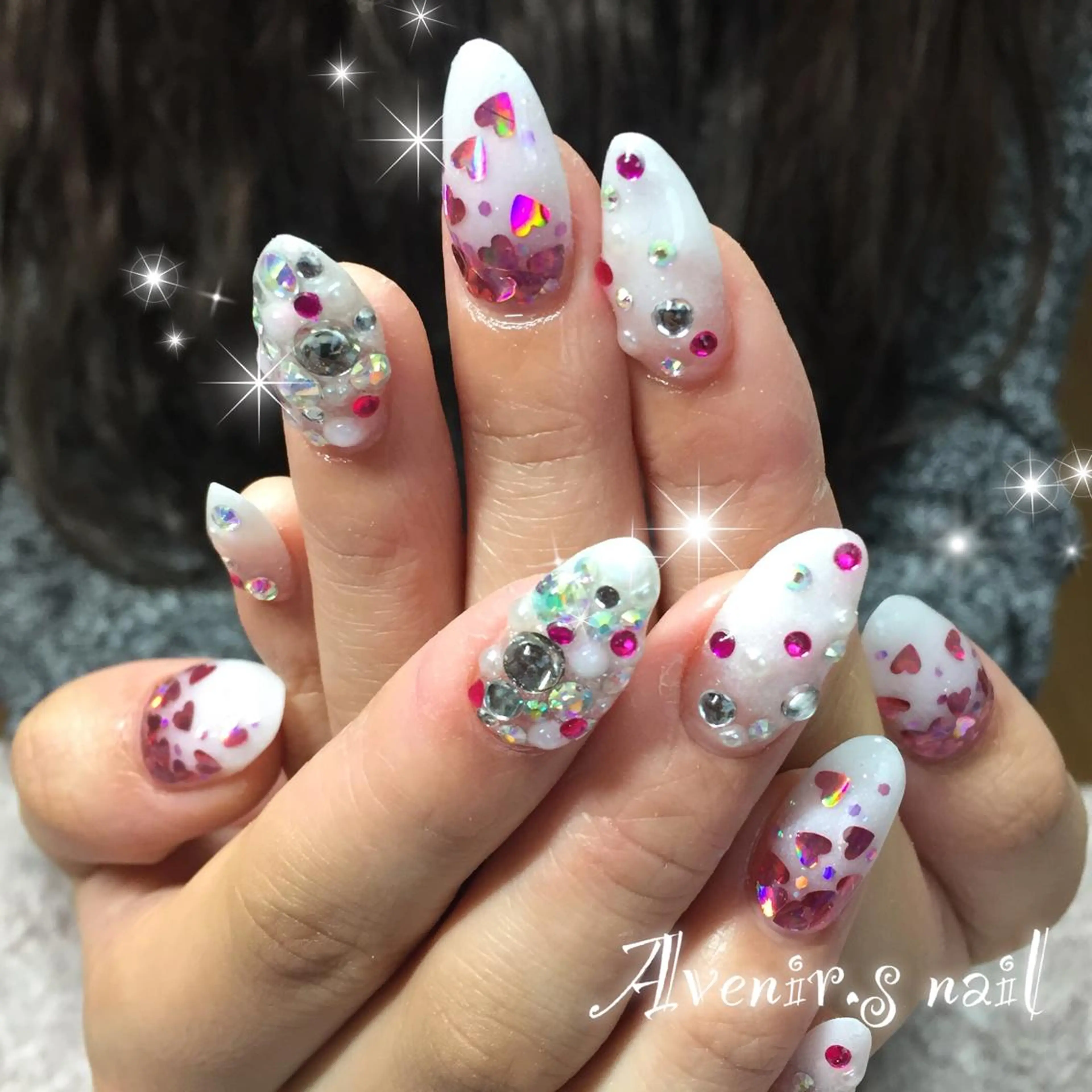 ネイル スカルプネイル Home Salon Avenir.のネイルデザイン