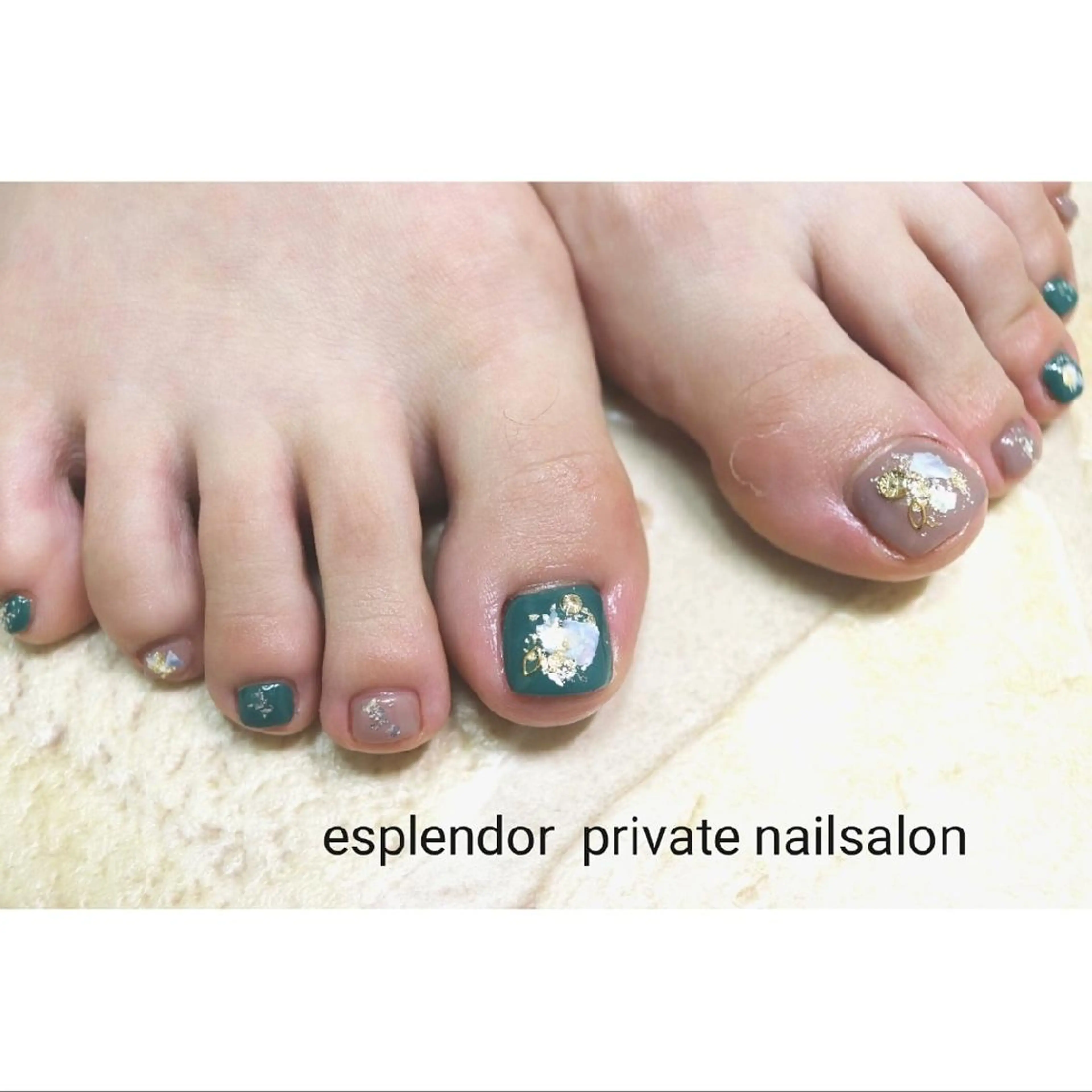 ネイル フットネイル esplendor  エスプレンドル所属・esplendor  小野寺のネイルデザイン
