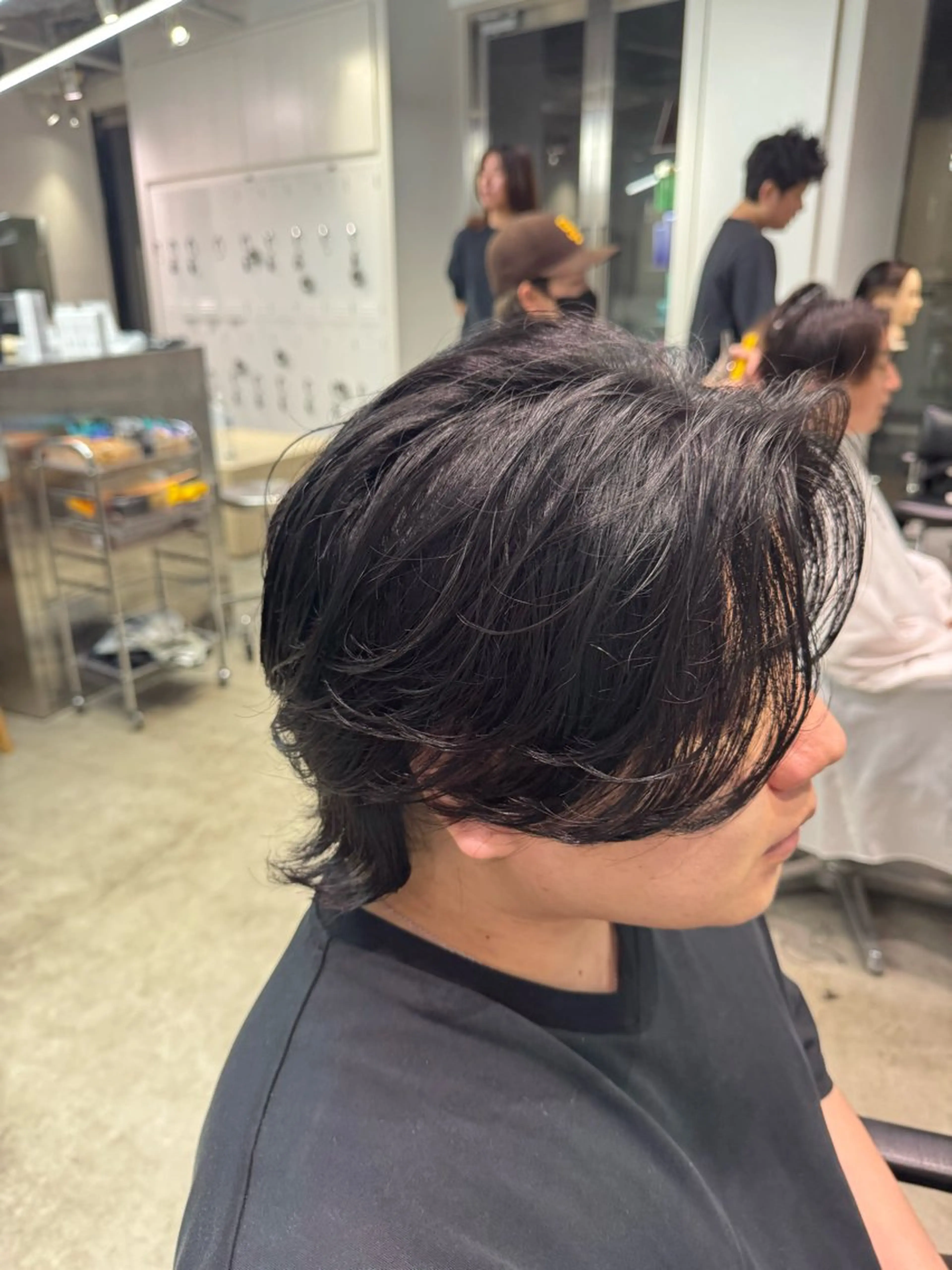 パーマ メンズ メンズパーマ ニュアンスパーマ カット パーマ fifth天神/末廣 和也のヘアスタイル