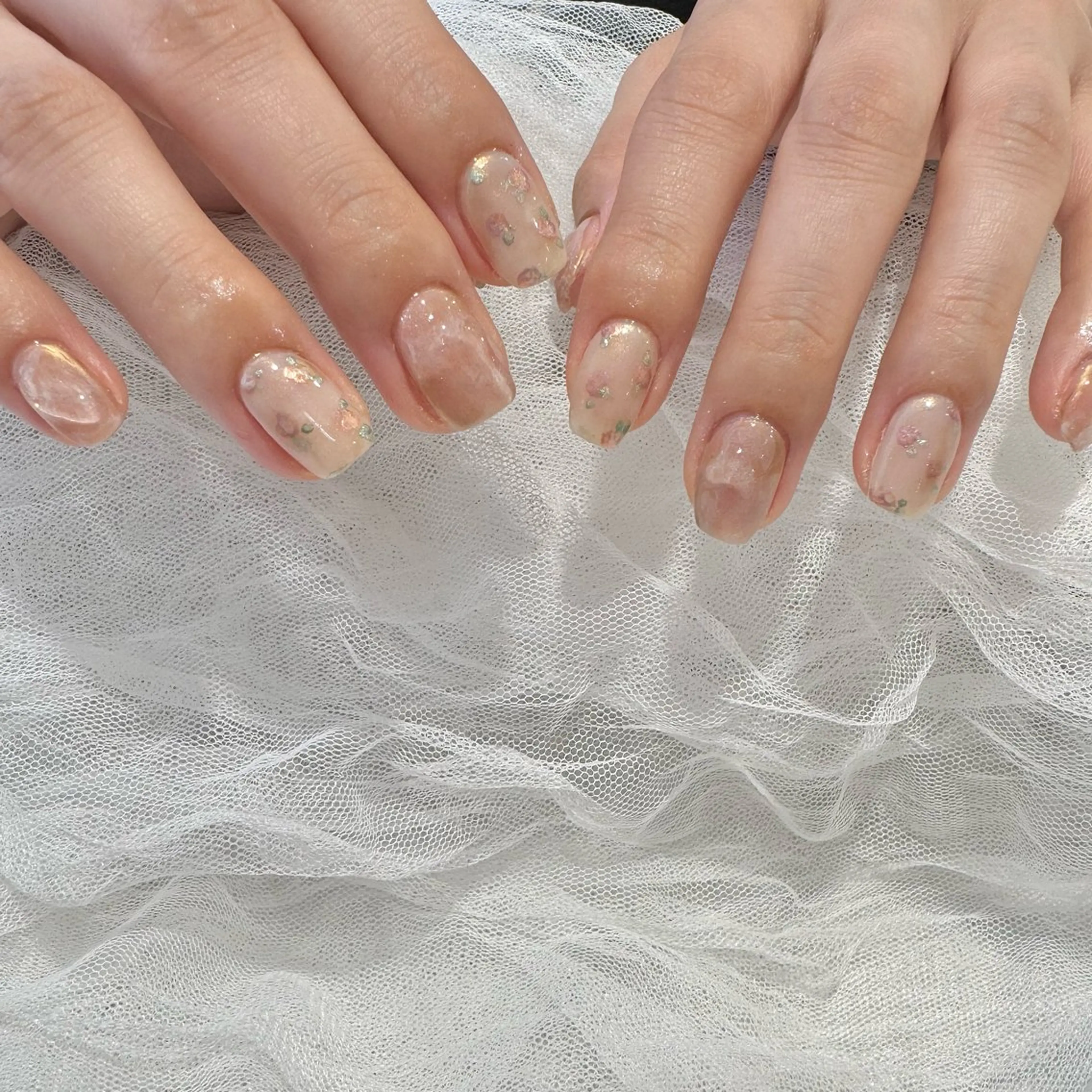 ネイル ハンドネイル 新井 ひなののネイルデザイン