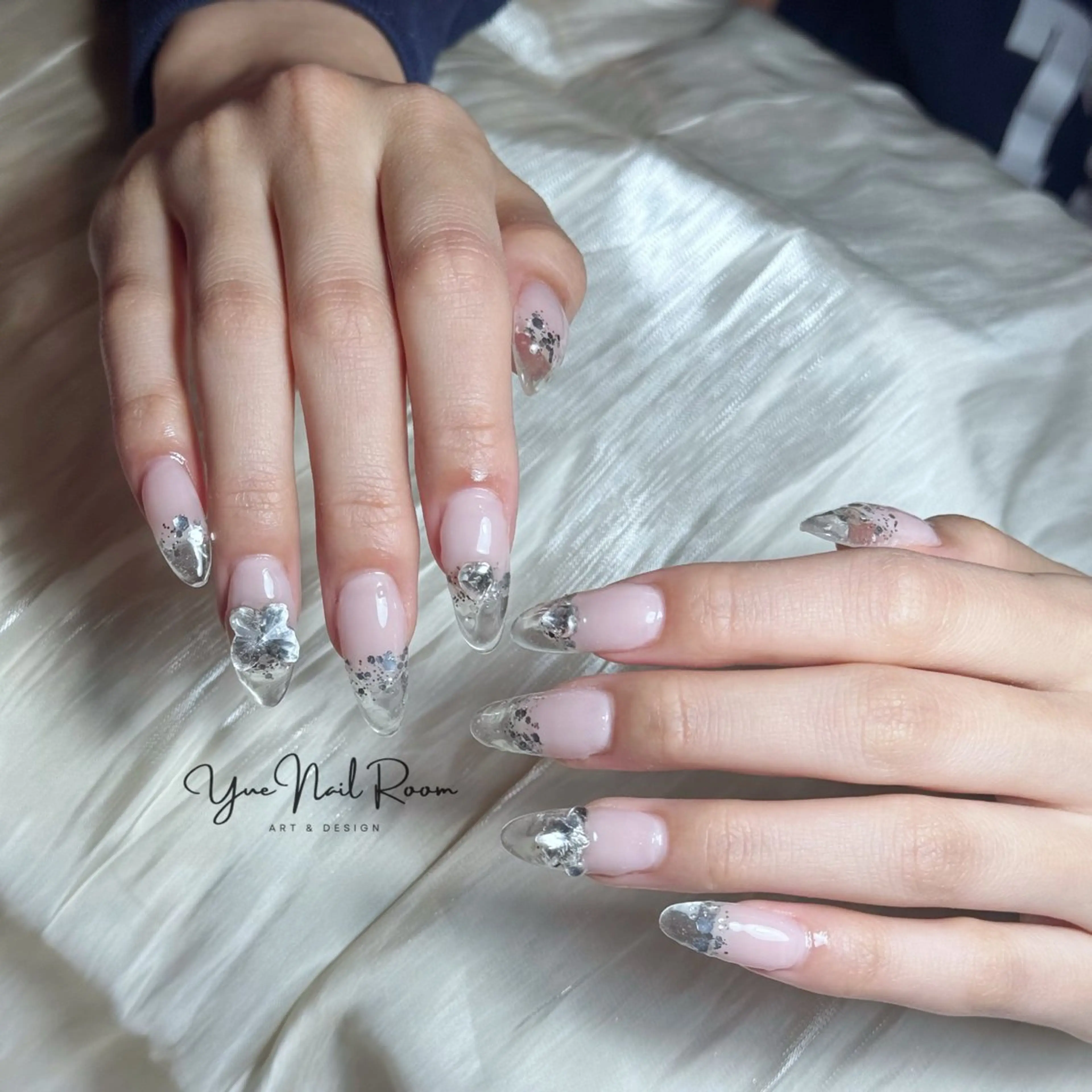 ネイル クリアネイル ハンドネイル YUE NAIL ROOMのネイルデザイン