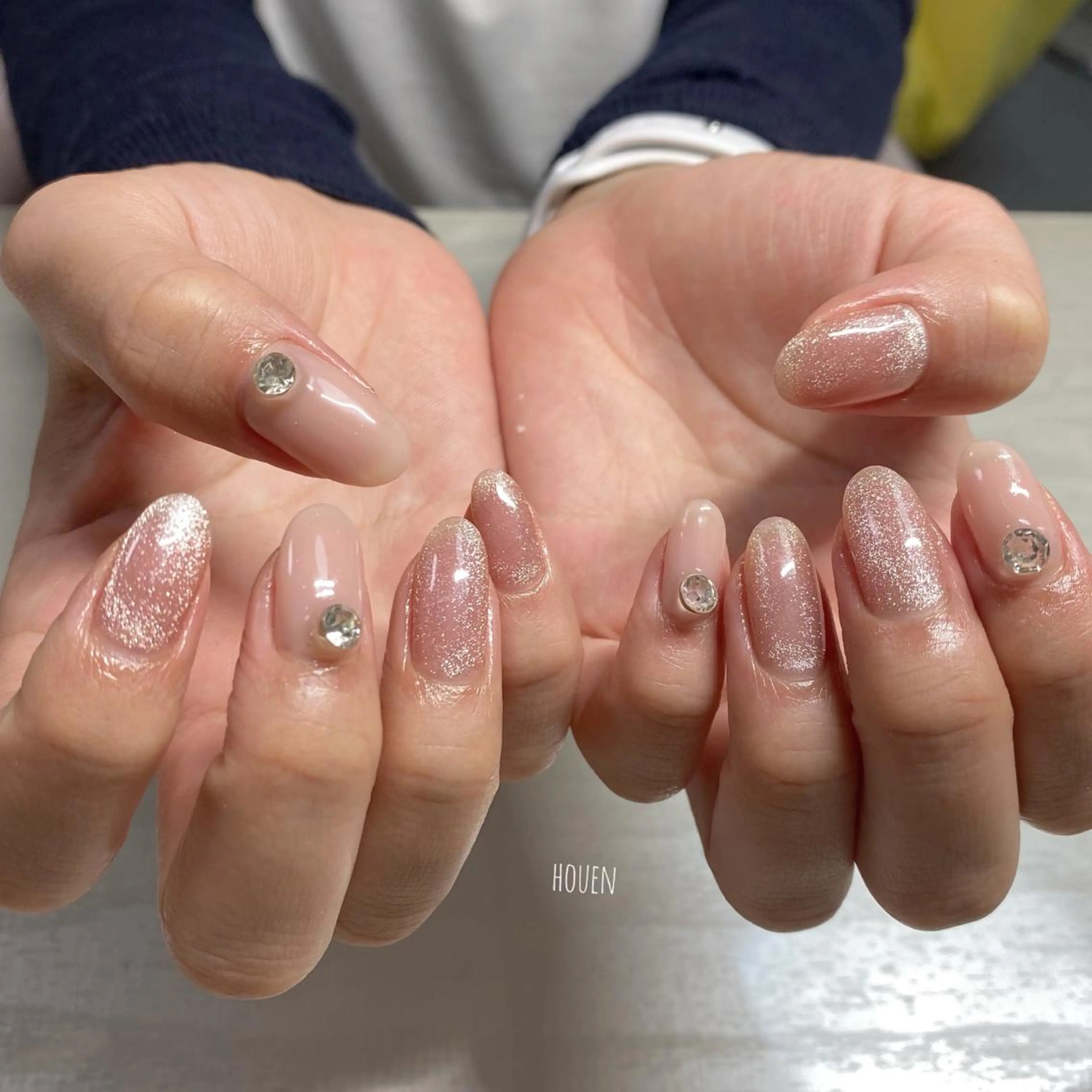 ネイル マグネットネイル I pinknail 韓国風·持ち込み専門のネイルデザイン