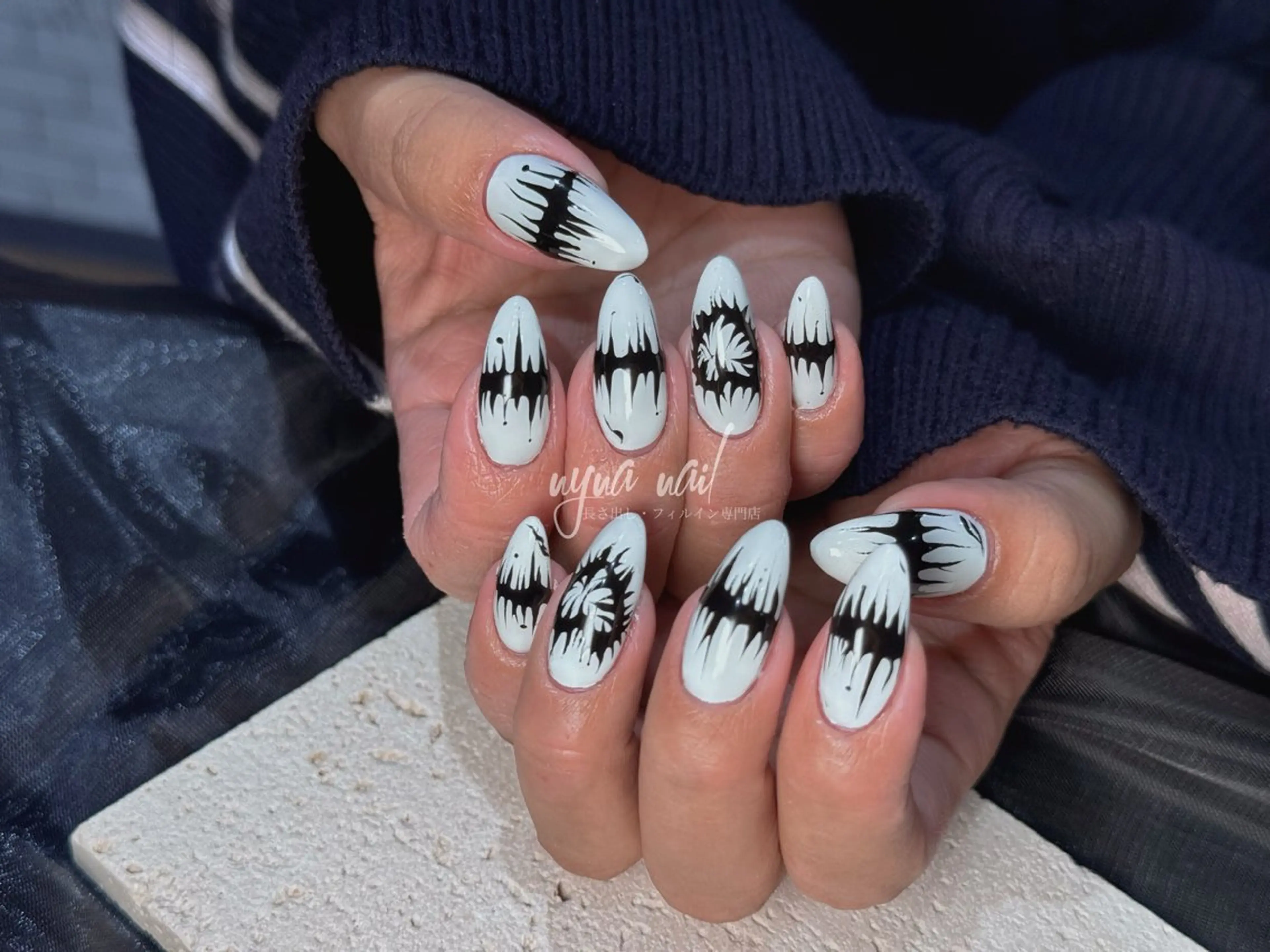 ネイル ハンドネイル 長さ出し専門 nynaのネイルデザイン
