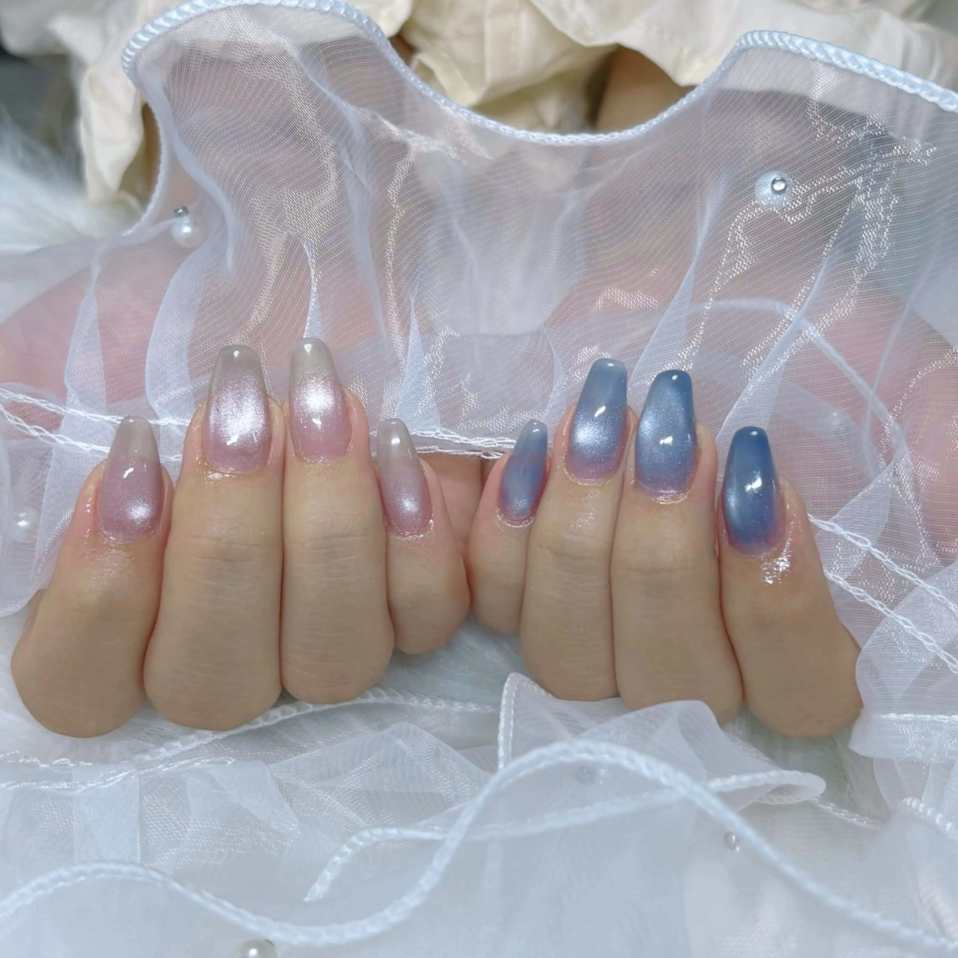 ネイル マグネットネイル マグネットワンカラー ワンカラーネイル TOMO. Libのネイルデザイン