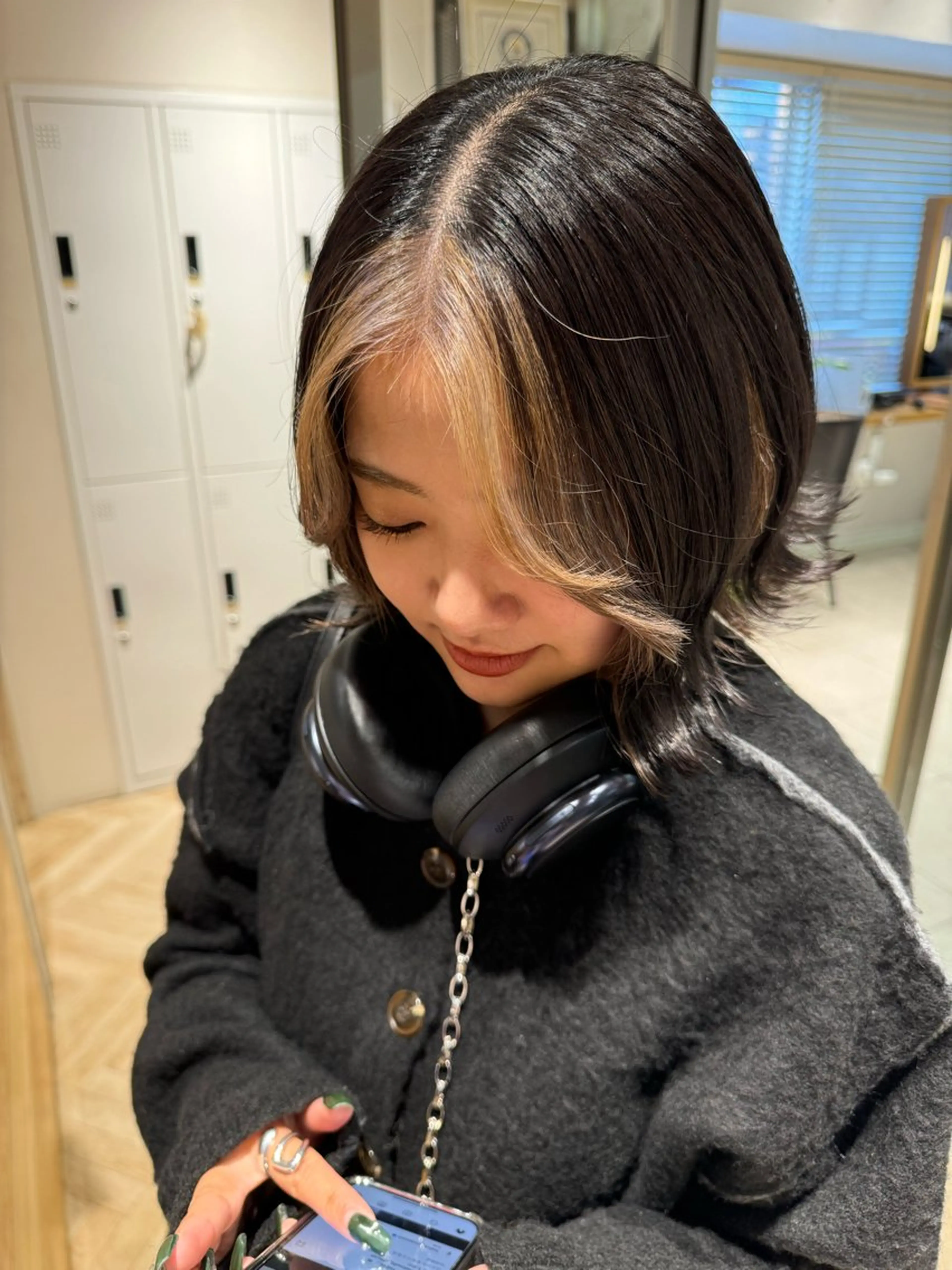 カラー 🍪ﾖｼｲﾊﾙﾈ🍪 ﾗﾍﾞﾝﾀﾞｰｶﾗｰのヘアスタイル