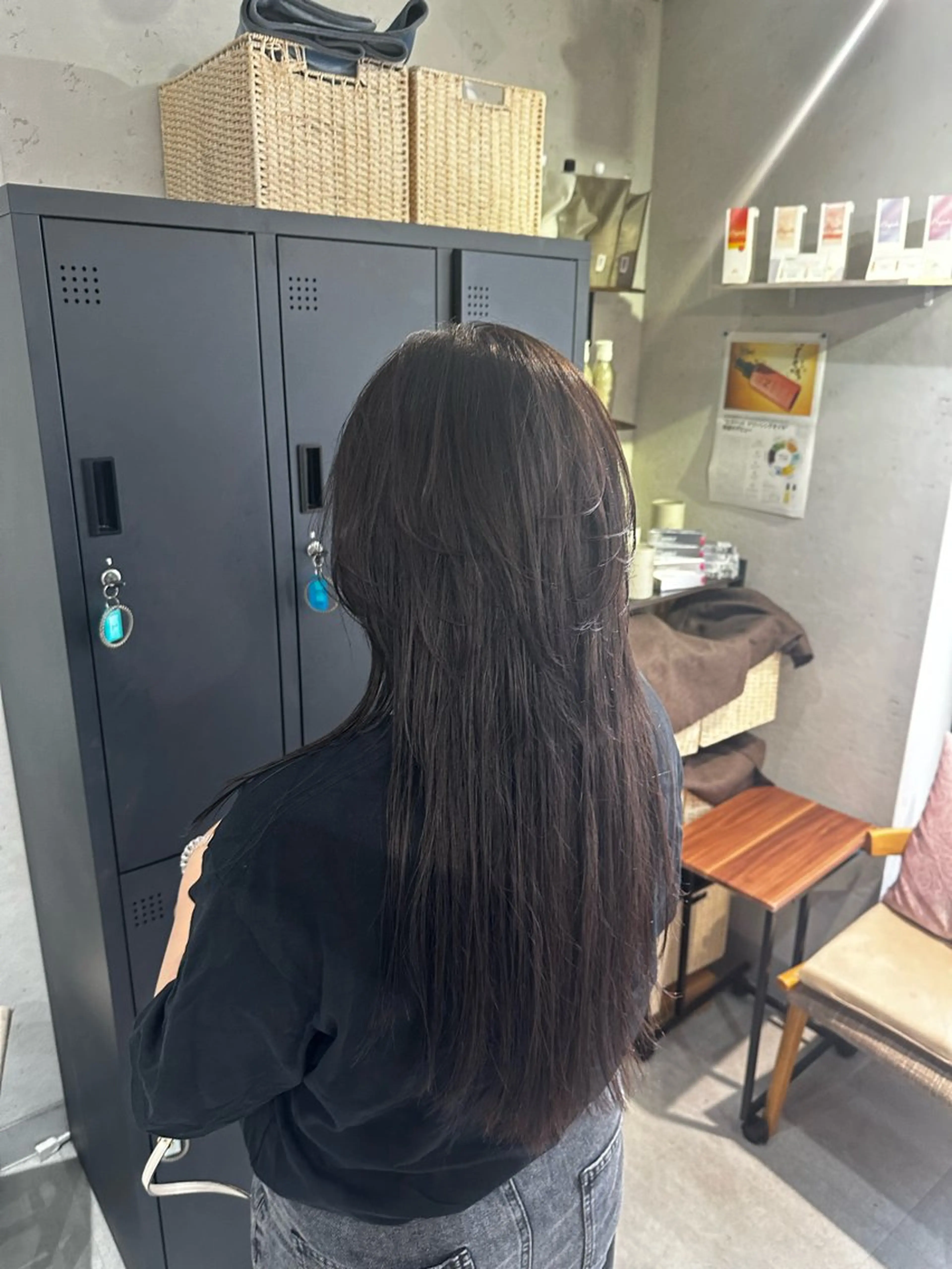 ロング カット 上野/エフェクトブリ ーチ✂︎touiのヘアスタイル