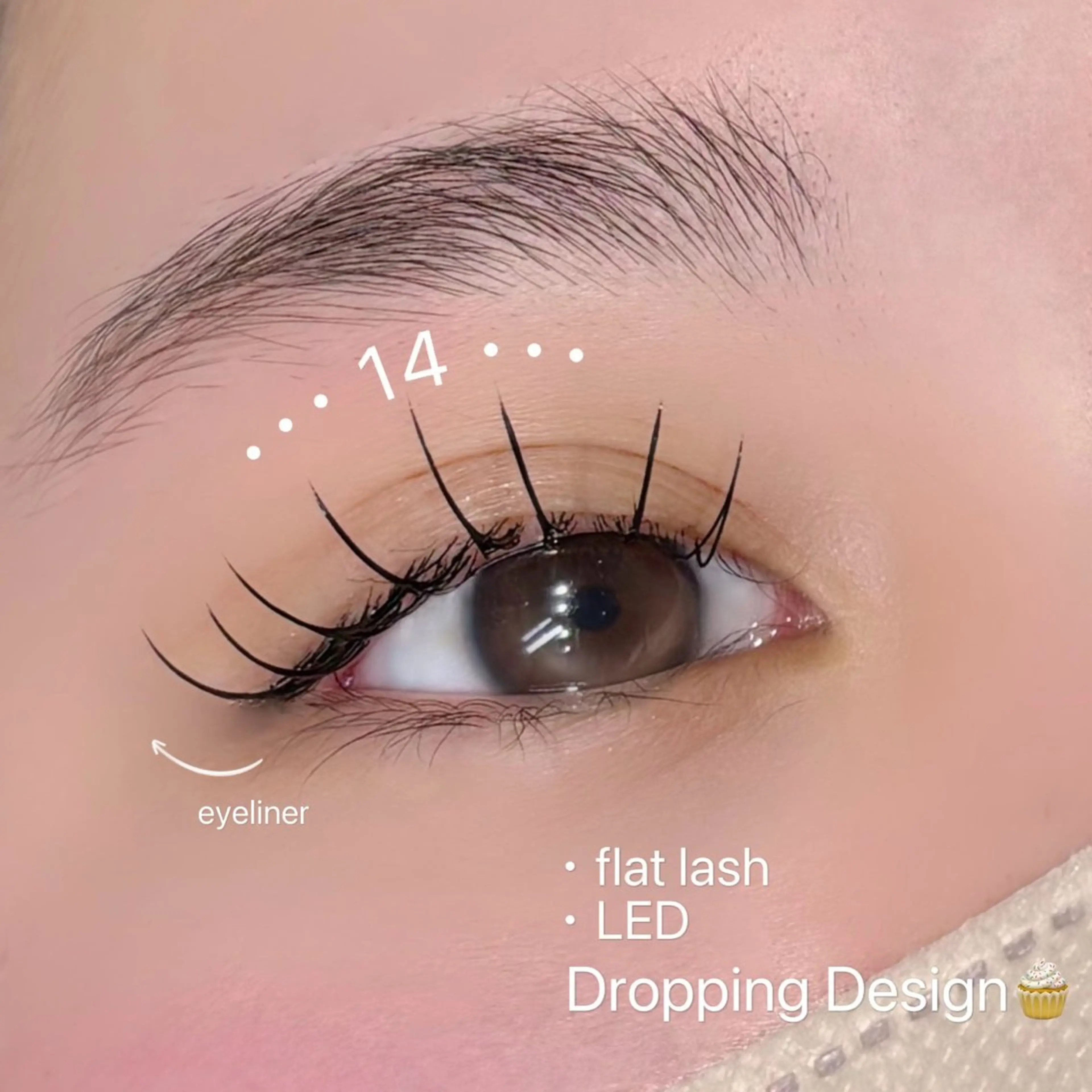 マツエク・マツパ マツエク Misaki/ LEDマツエクのマツエク・マツパデザイン