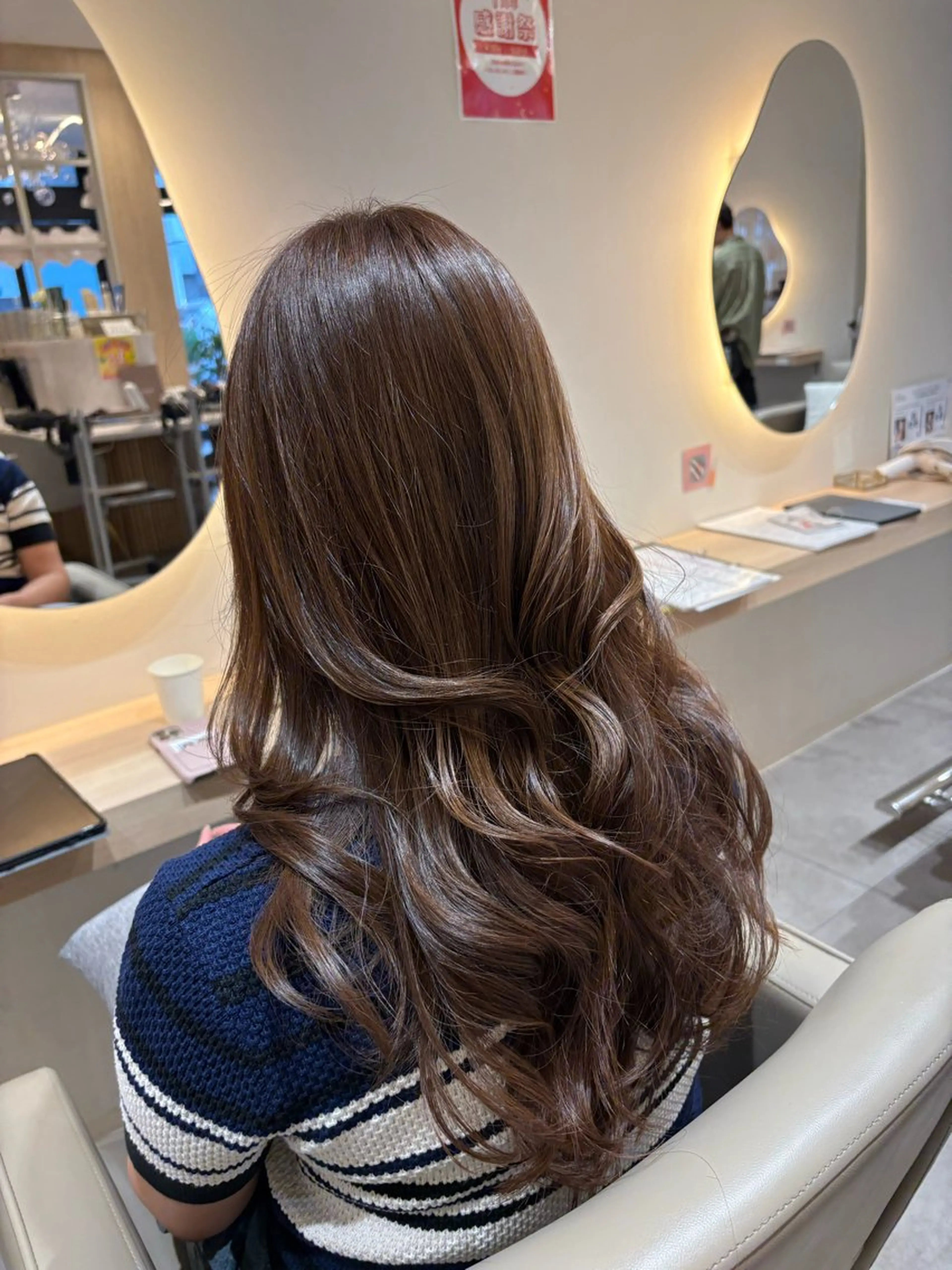 ロング カラー ベージュカラー オリーブベージュ ハイレイヤー レイヤーカット カット ヘアカラー レイヤー/透明感/髪 質改善/メンズ/佐藤のヘアスタイル
