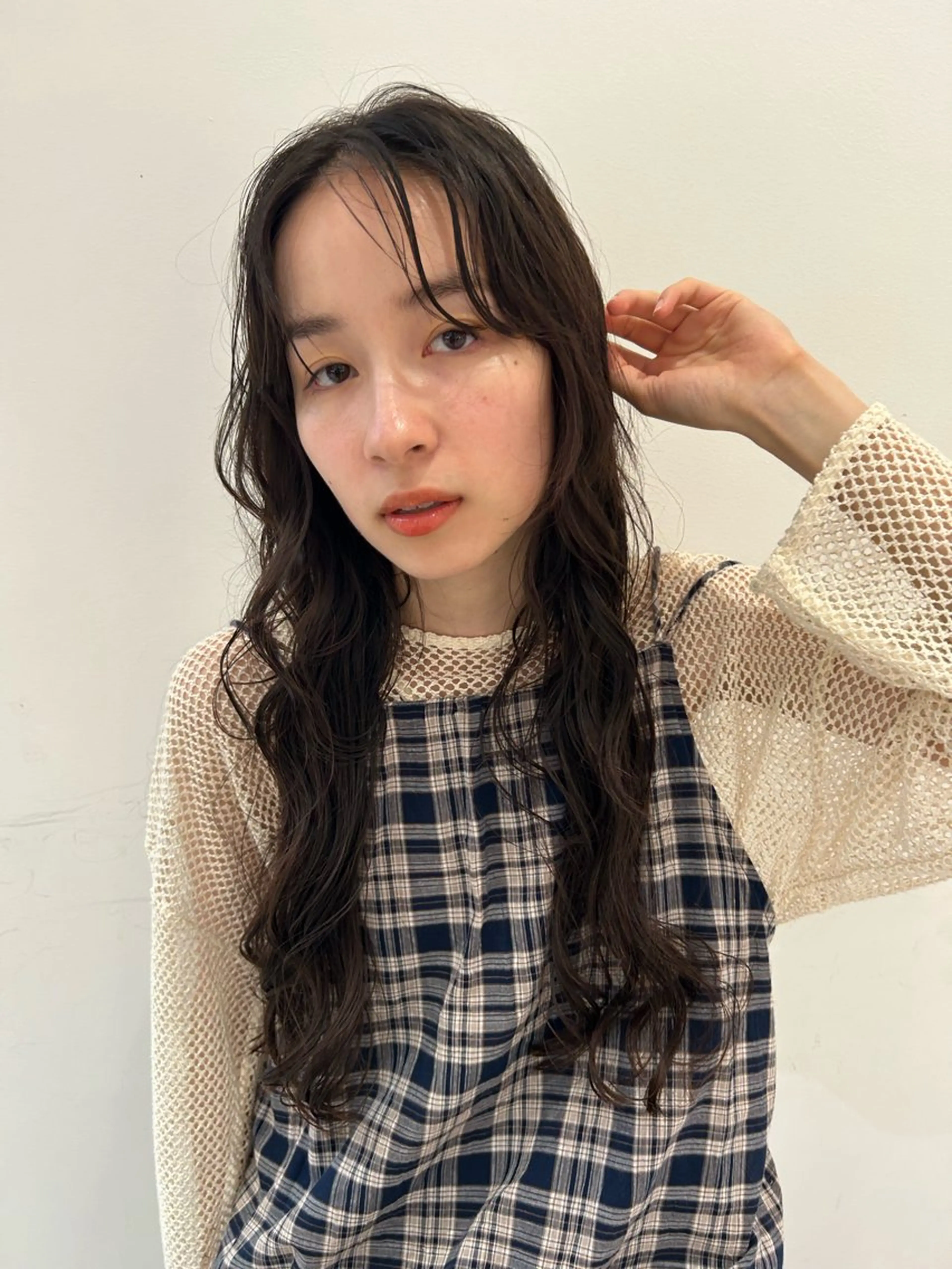 ロング パーマ hanabi /melt西梅田のヘアスタイル