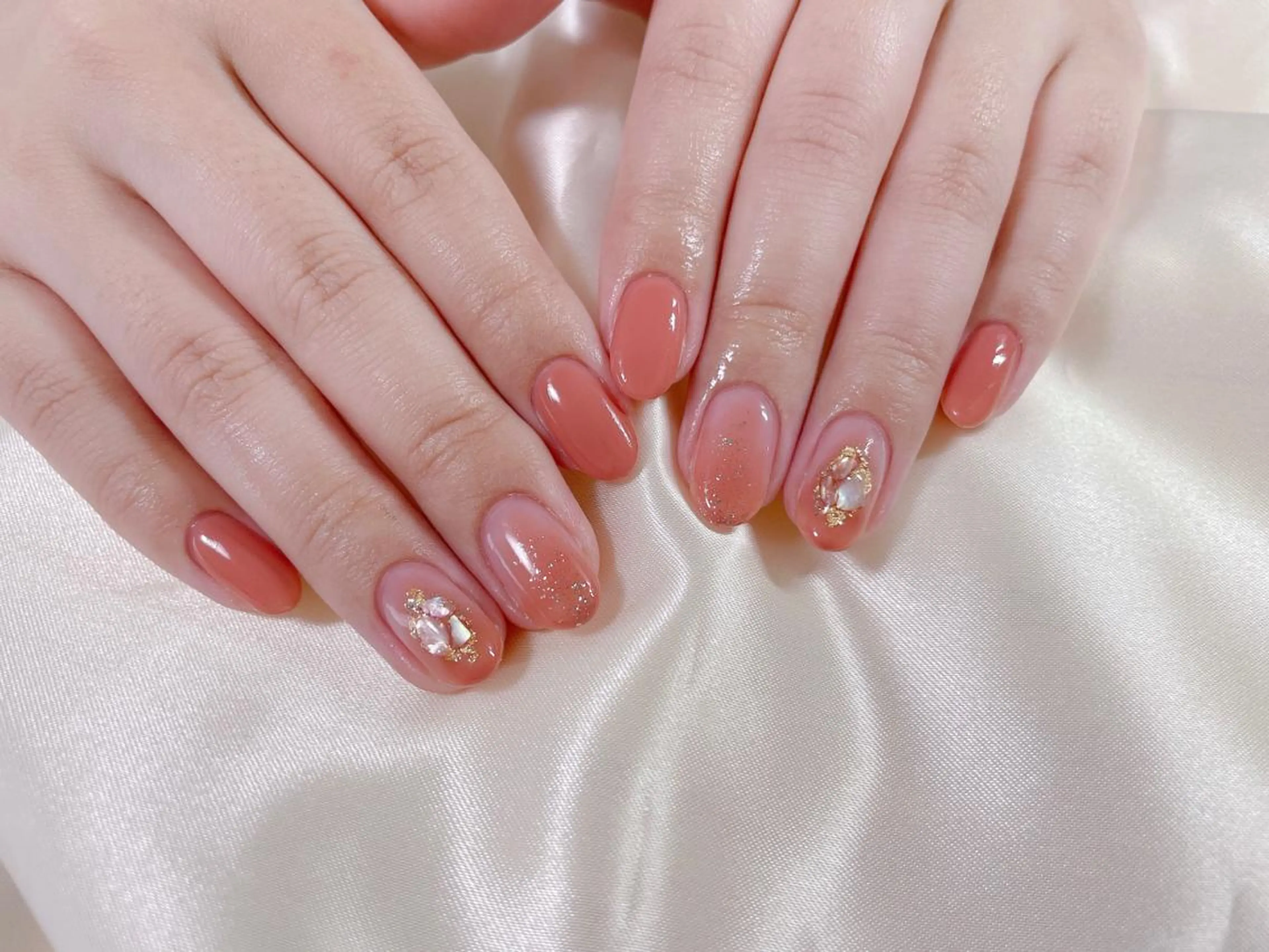 ネイル ピンク mogunail &blowのネイルデザイン