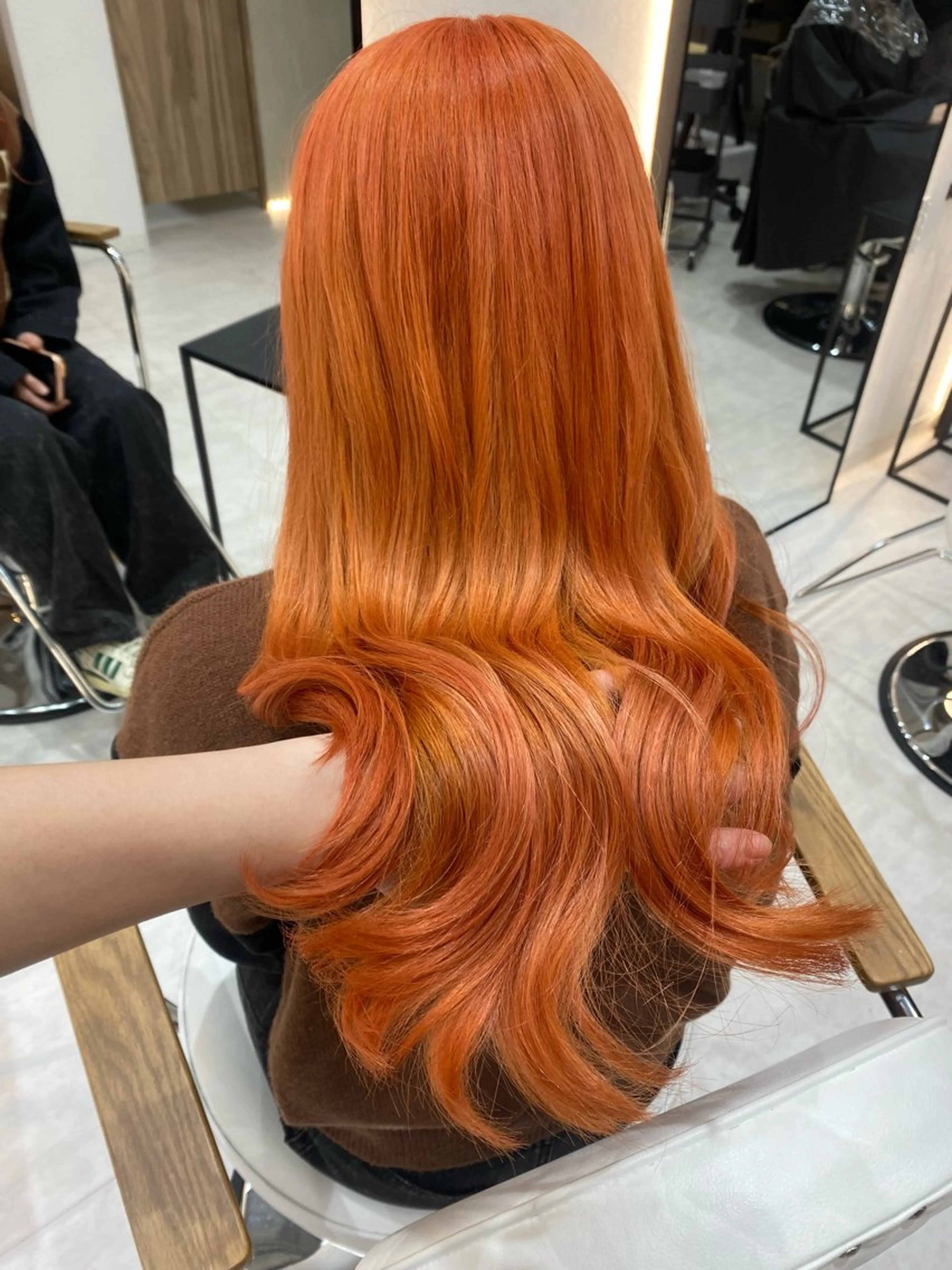 ロング ヘアカラー 髪質改善/艶カラー 🎀レイヤーカットのヘアスタイル