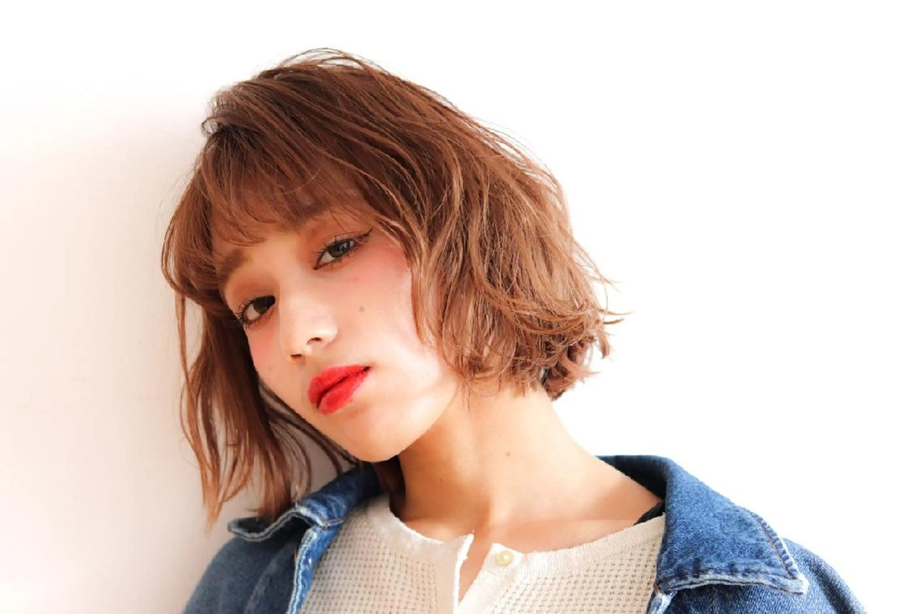ショート カラー パーマ ショート✨ボブ✨代表 新田見美仁のヘアスタイル