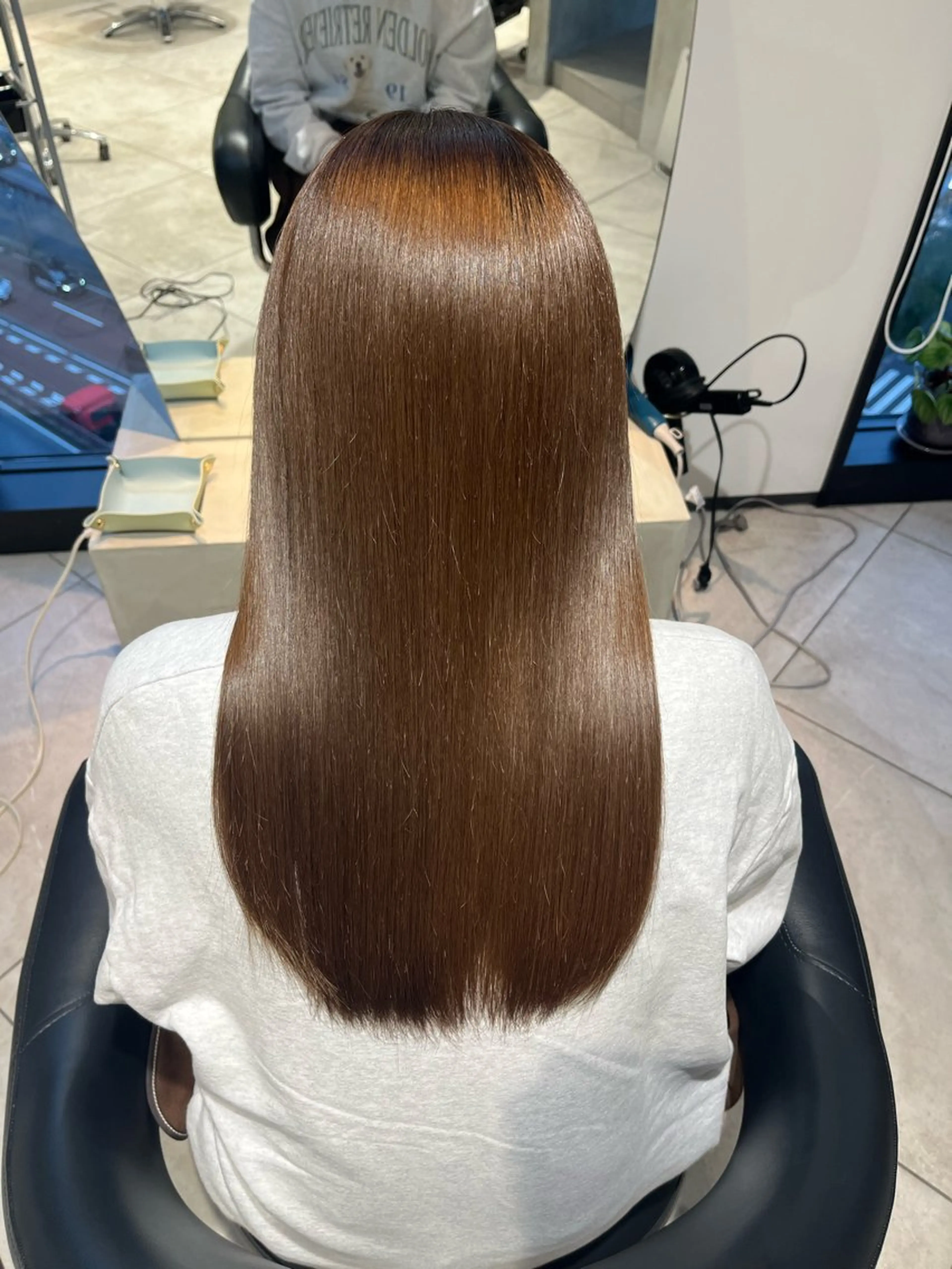 セミロング パーマ 縮毛矯正 トリートメント 🫧美髪縮毛矯正🫧 Haruのヘアスタイル