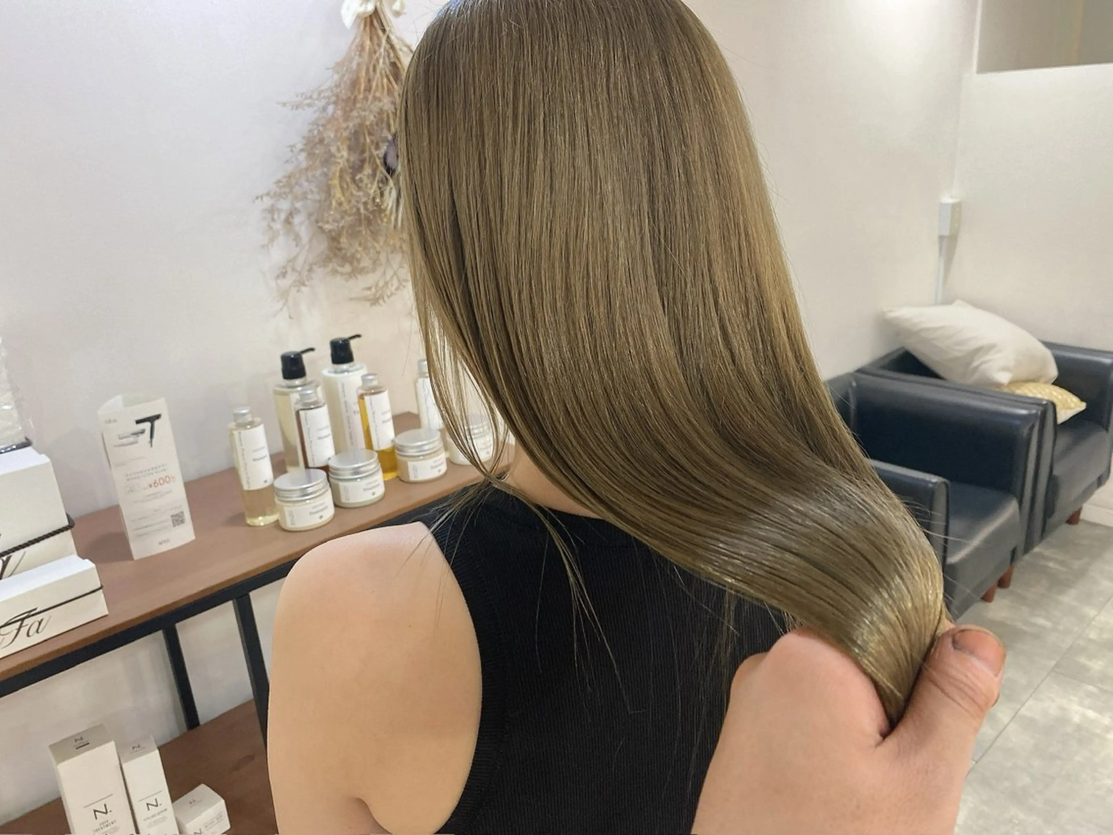 【脱黒染めカラー】黒染め落とし+カラー/10900の写真