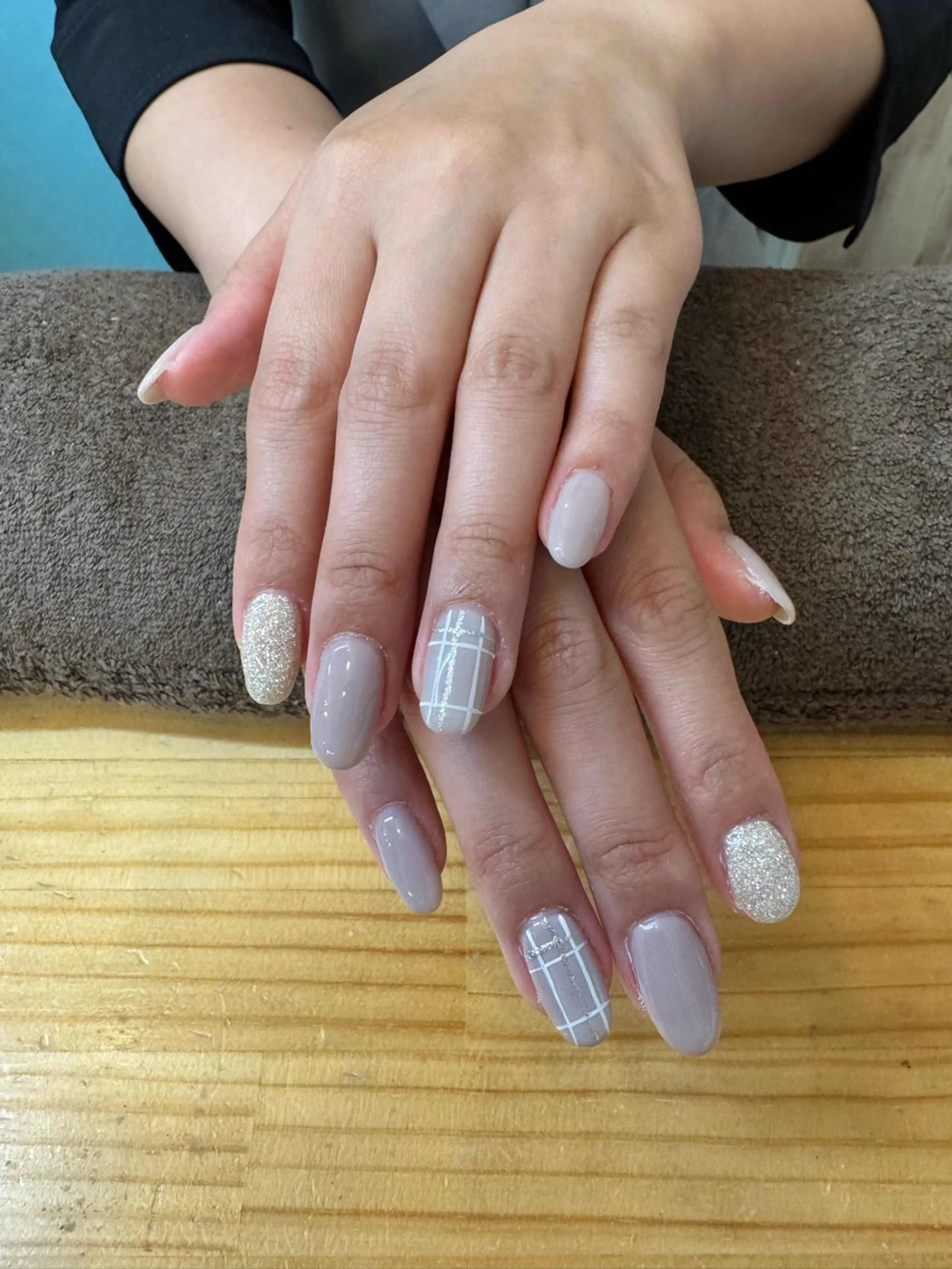 ネイル シンプルネイル 小西 美桜のネイルデザイン