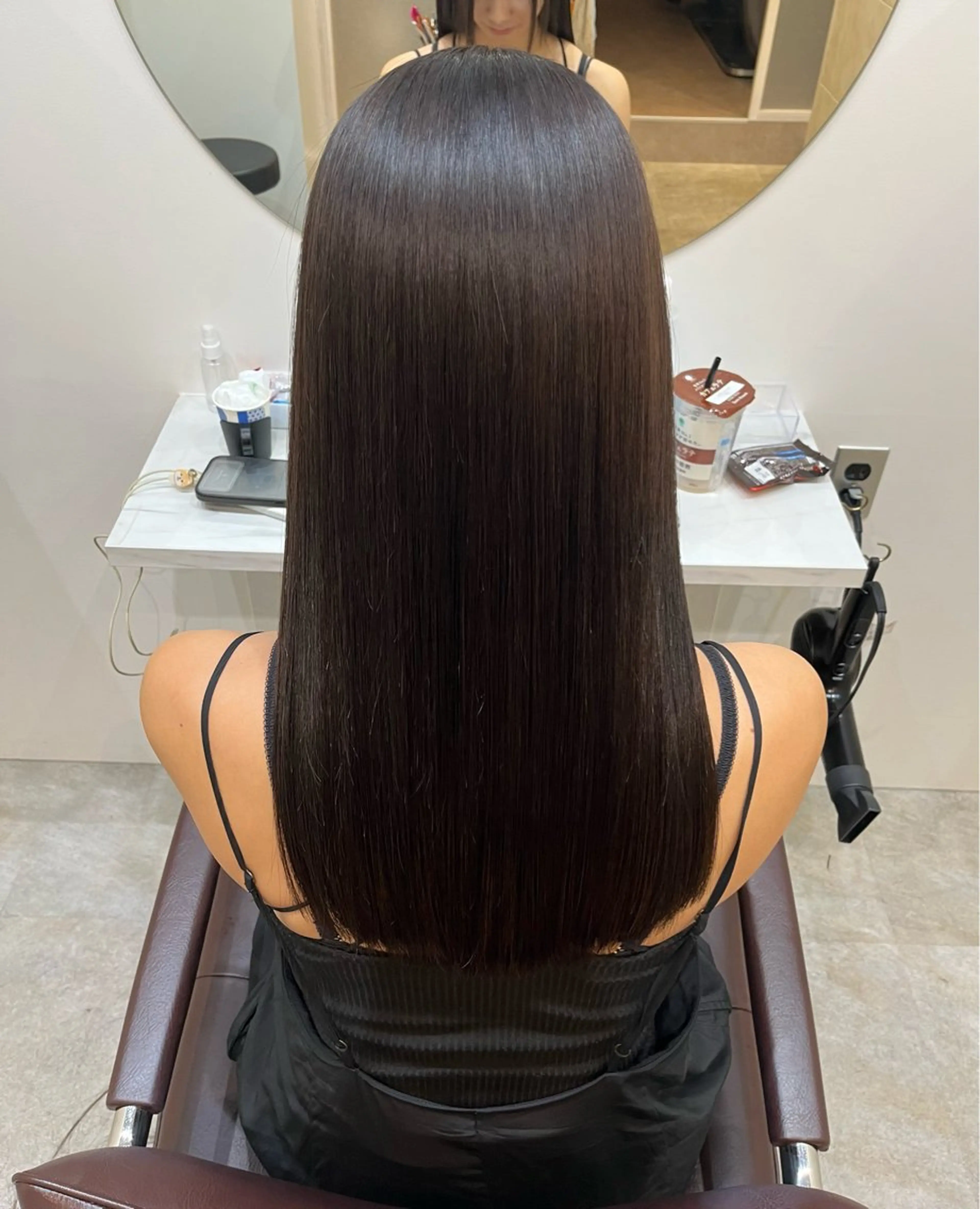 ロング カラー カット ヘアカラー トリートメント 【髪質改善　艶髪】 布川　莉穂のヘアスタイル