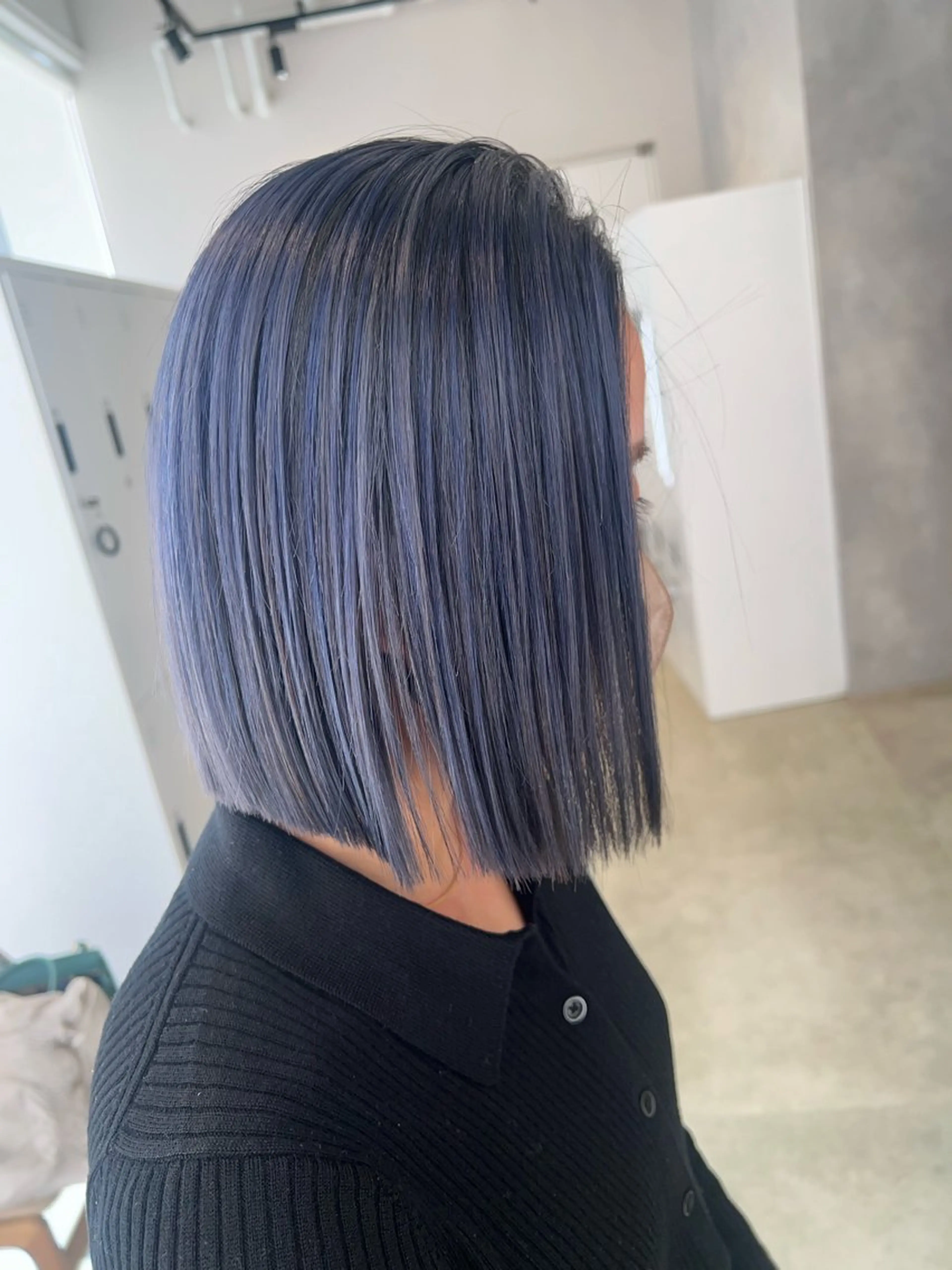 ミディアム ヘアカラー 渋谷ハイトーン/ デザインカラー阿部のヘアスタイル