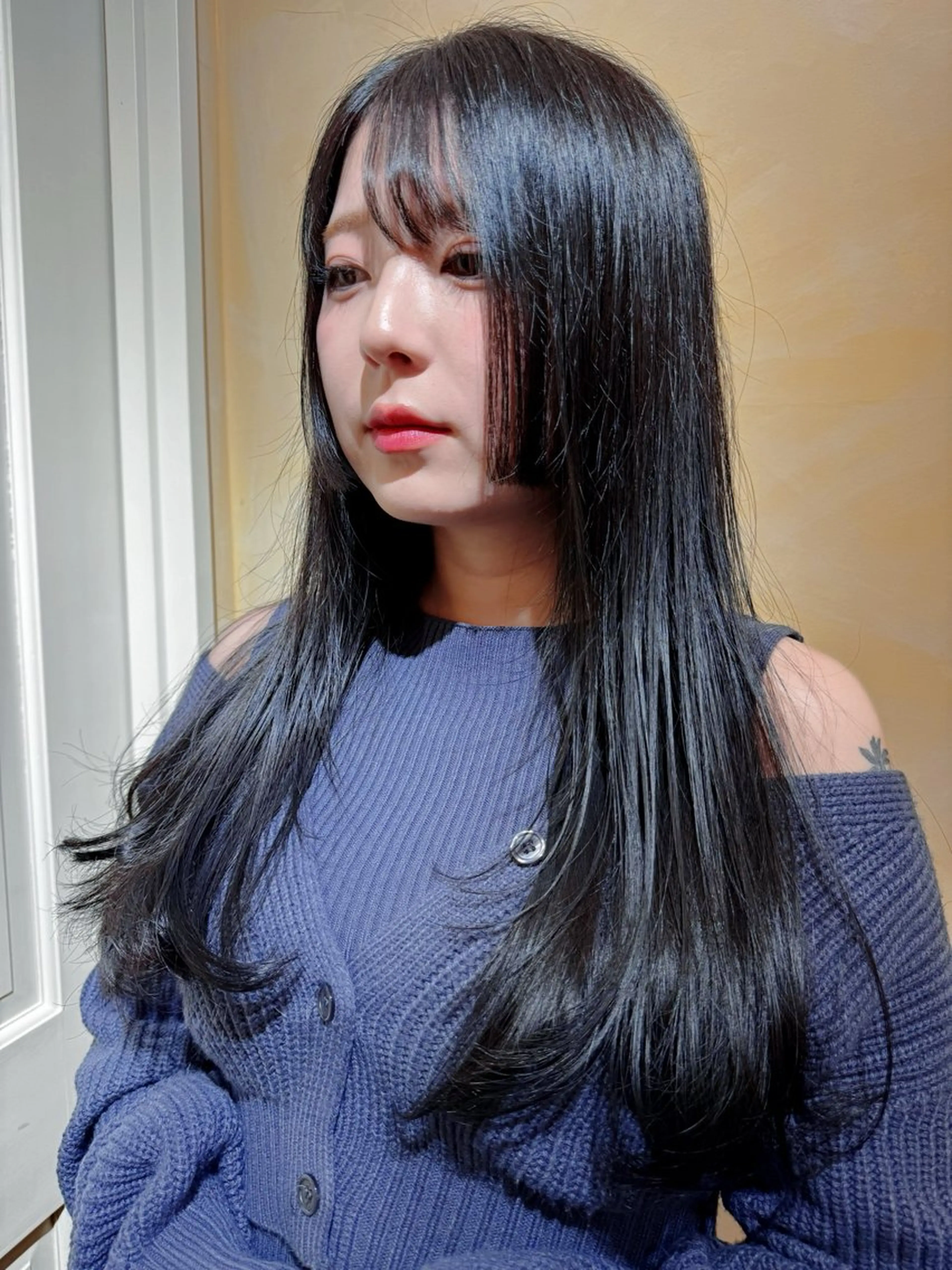 ロング カラー ヘアアレンジ イルミナカラー スターダスト トリートメント カット トリートメント Monica-札幌美髪専門美容室-所属・塩崎 春香のヘアスタイル
