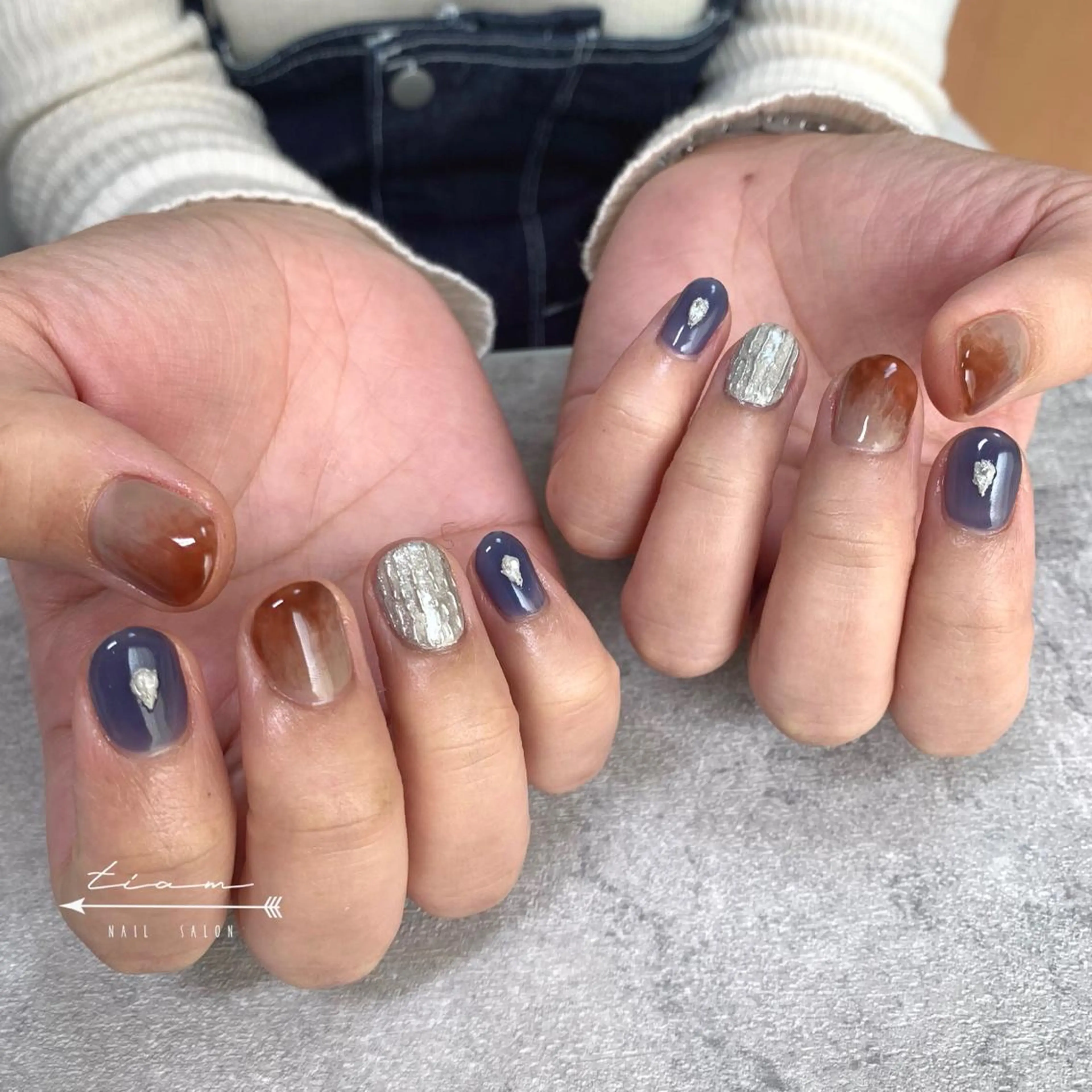 ネイル 𝑡𝑖𝑎𝑚𓂃 きむらゆきののネイルデザイン