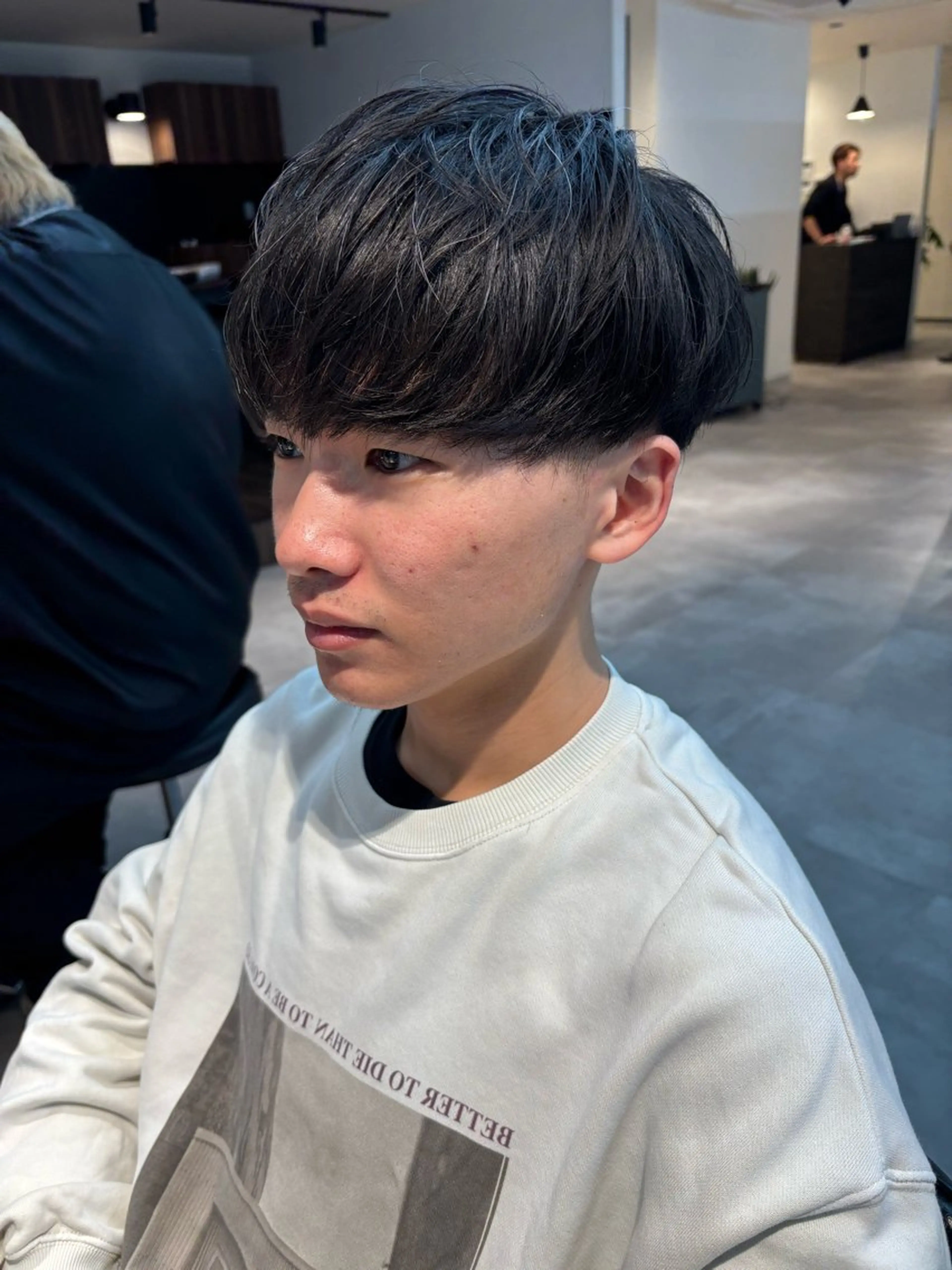 メンズ マッシュ 刈り上げ 保立/メンズパーマ /メンズカット千葉のヘアスタイル