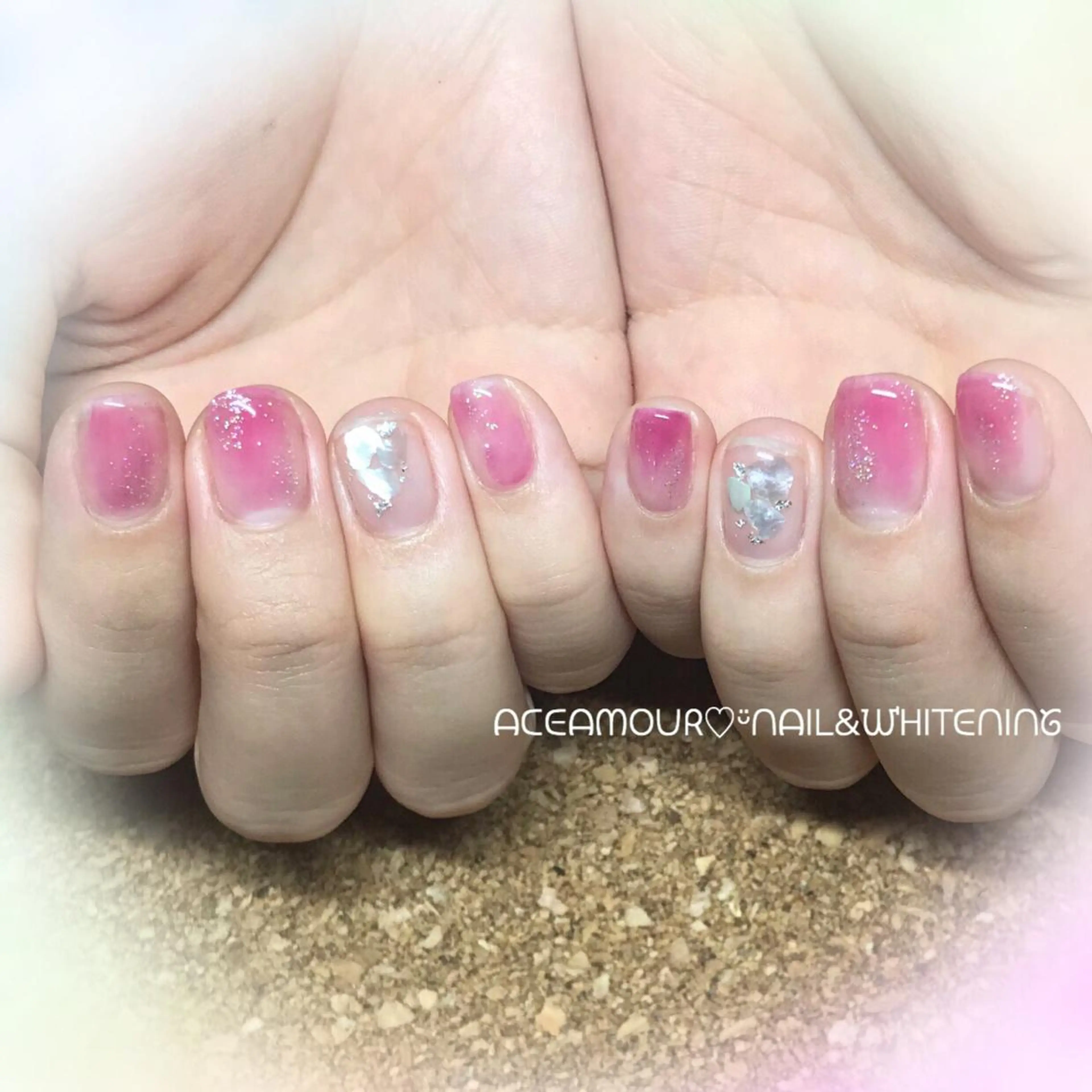 ネイル ネイル/耳つぼ /新ホワイトニングのネイルデザイン