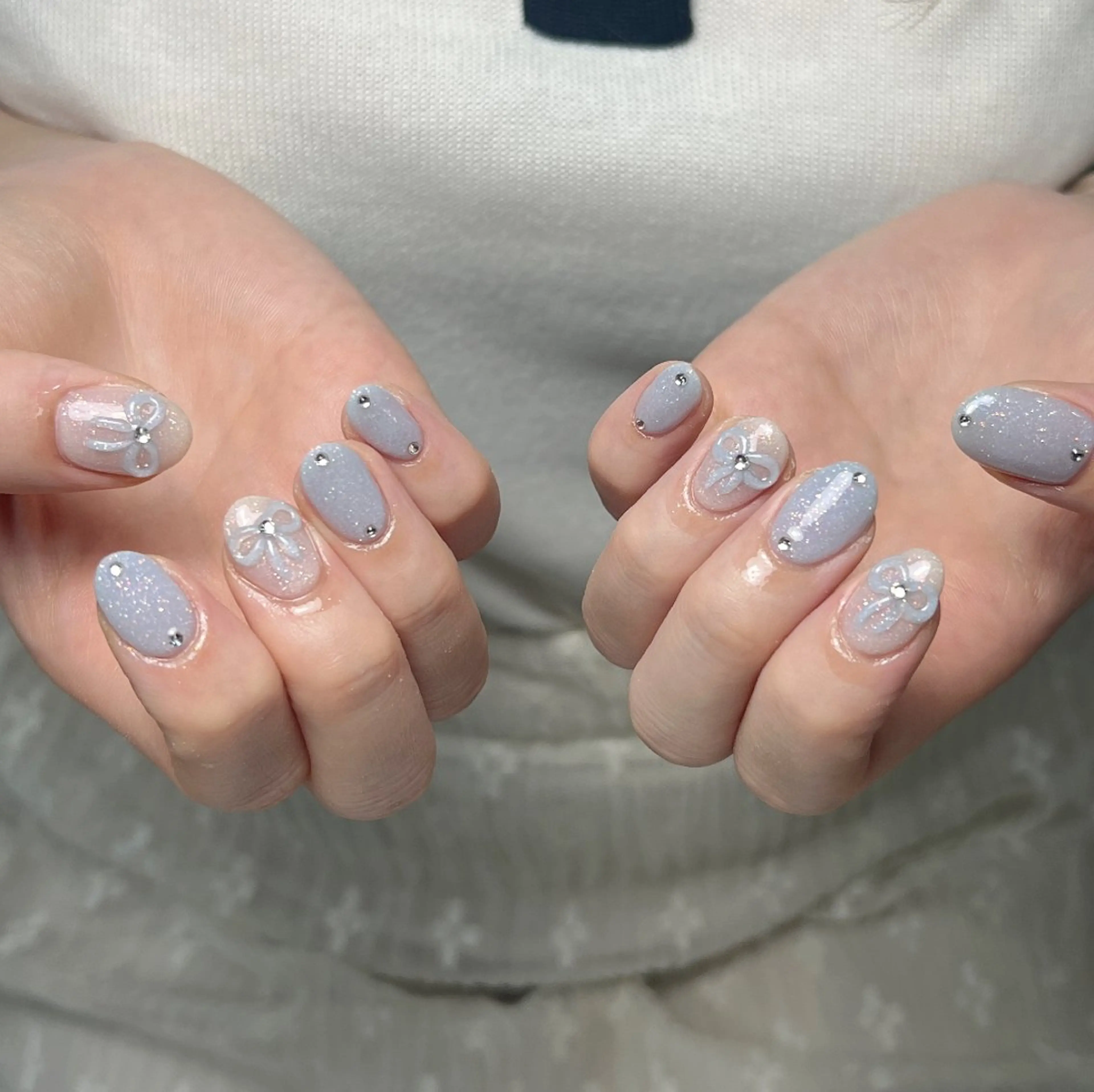 ネイル アートネイル フラワーネイル フットネイル ジェルネイル ガーリー ハンドネイル UM Nail Salonのネイルデザイン