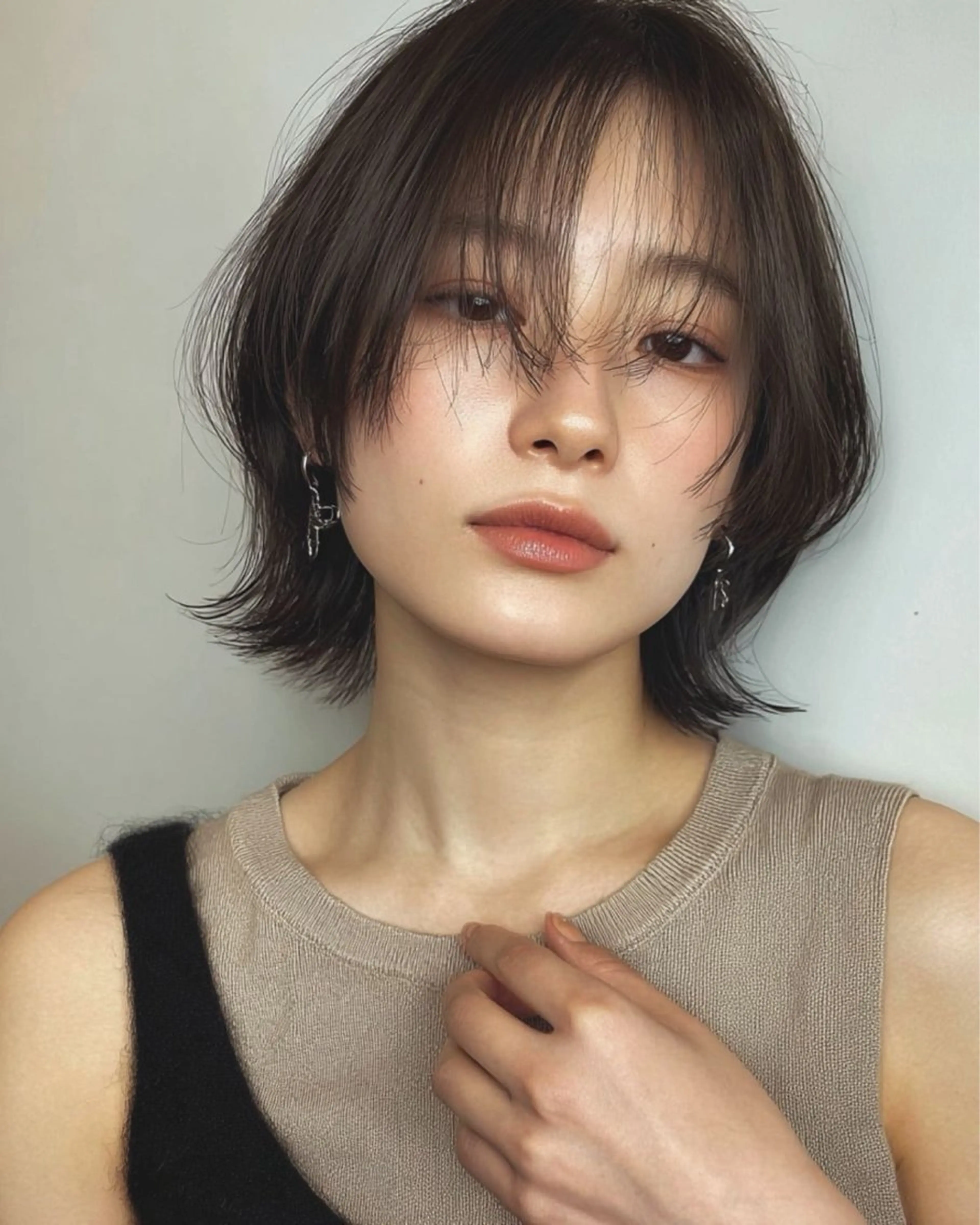 ショート カット トリートメント 新宿×扱いやすいボブ /ボブ専門TAMEのヘアスタイル