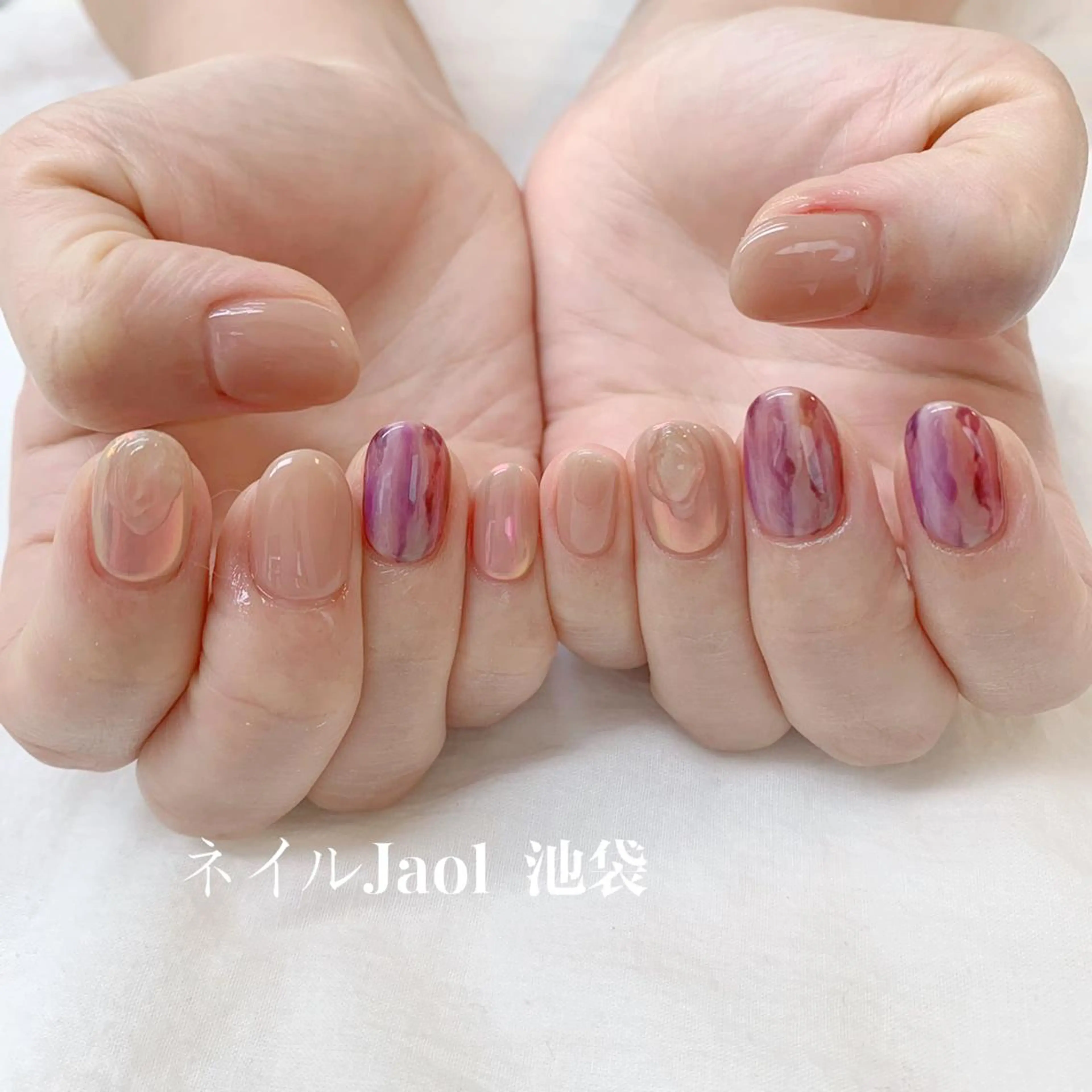 ショート ネイルJaol 池袋のネイルデザイン