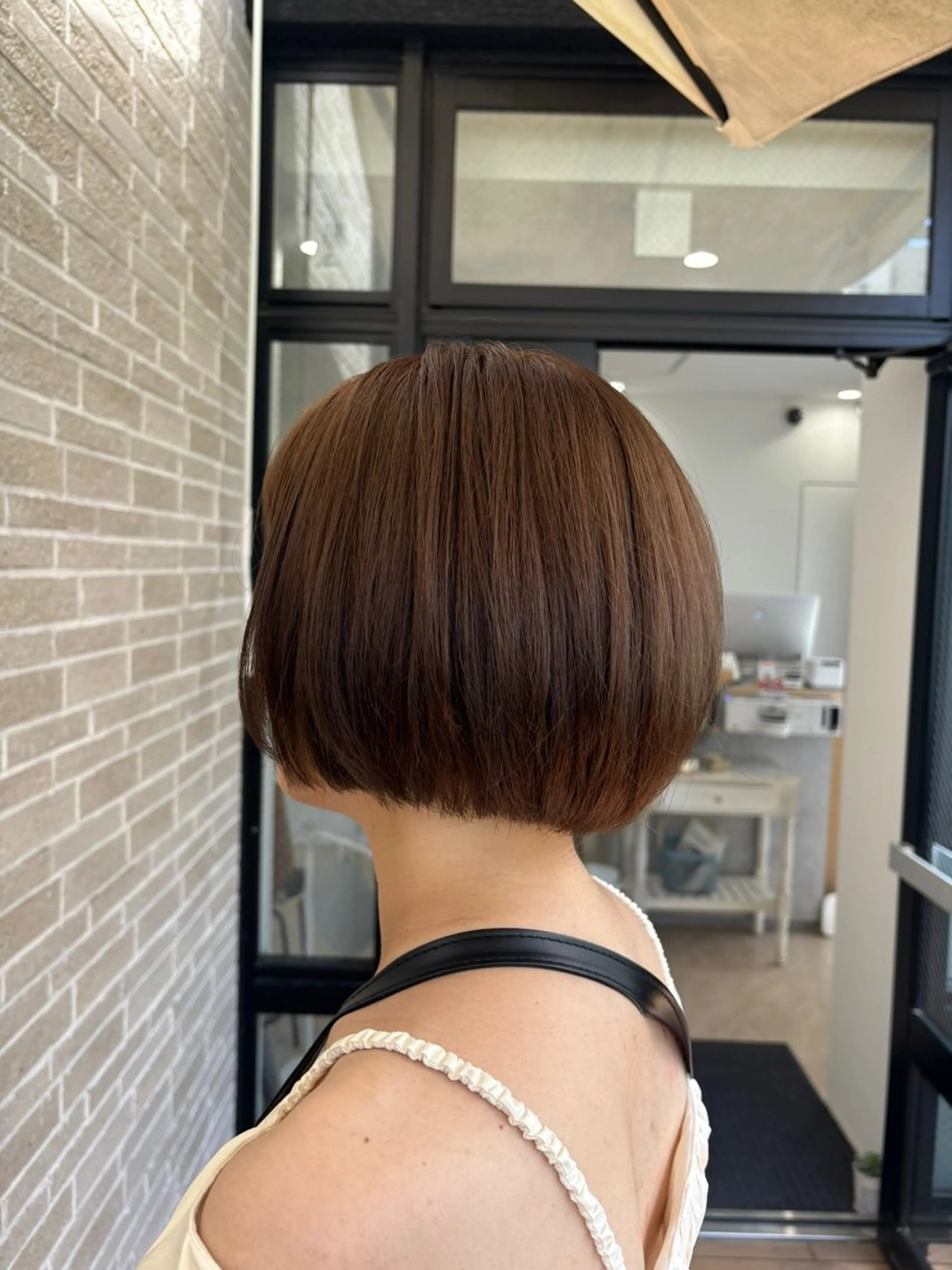 ショート カラー ヘアアレンジ カット ヘアカラー kei/透明感カラー /ベージュ/インナーのヘアスタイル