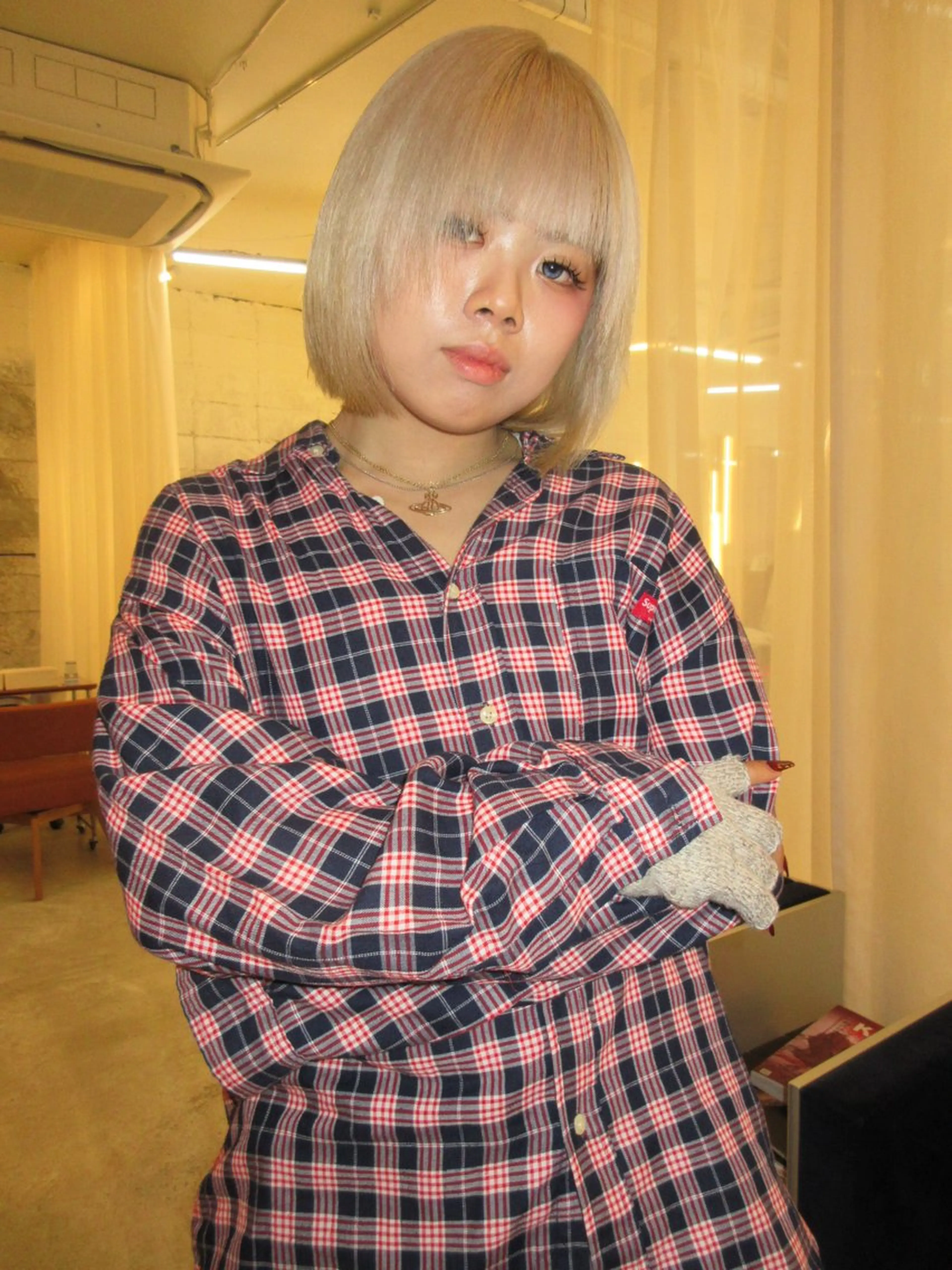 カラー ヘアカラー Yaya ヤヤ / HACO+のヘアスタイル