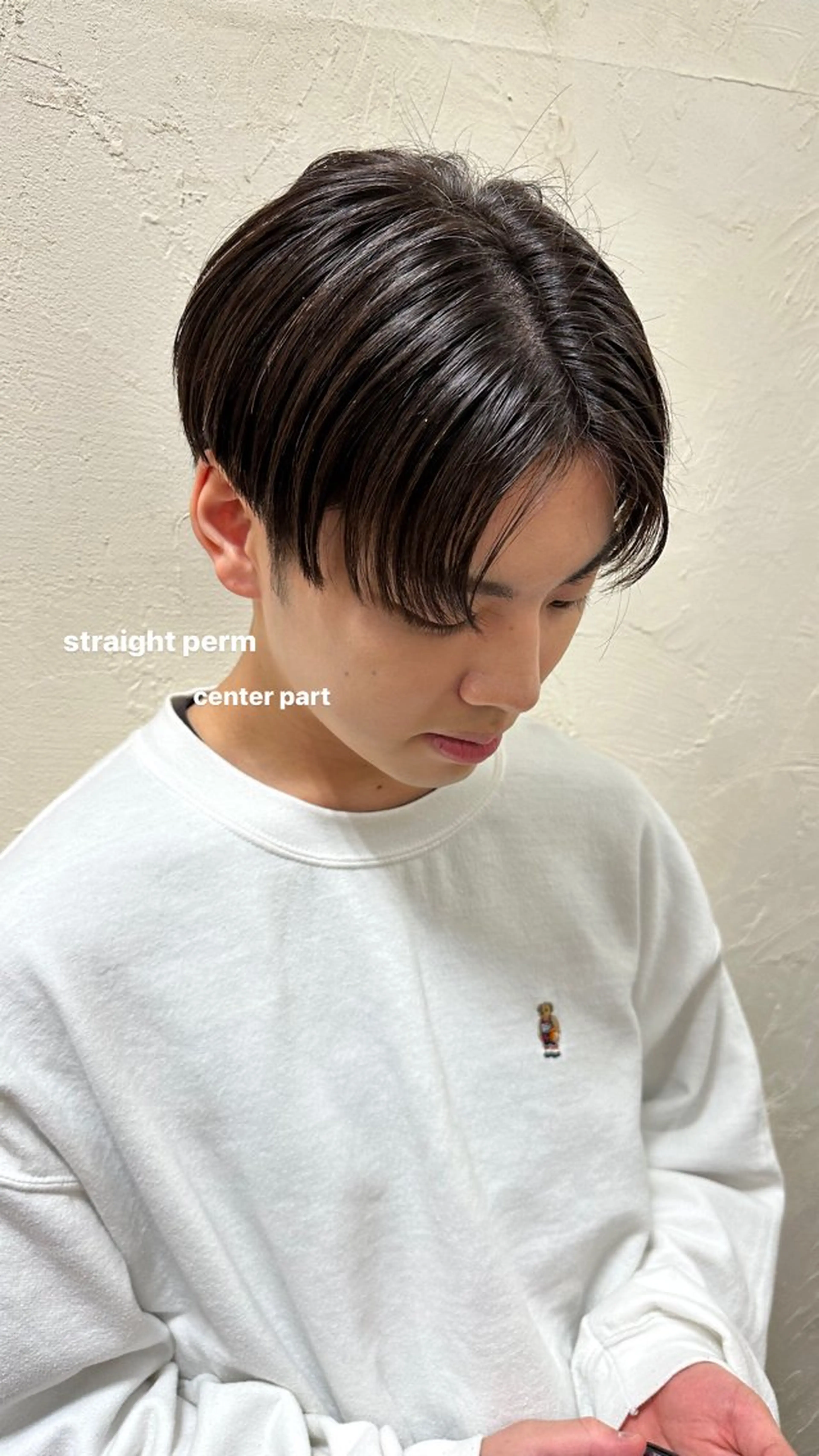 メンズ 韓国レイヤーカット/ 艶カラー/ noaのヘアスタイル