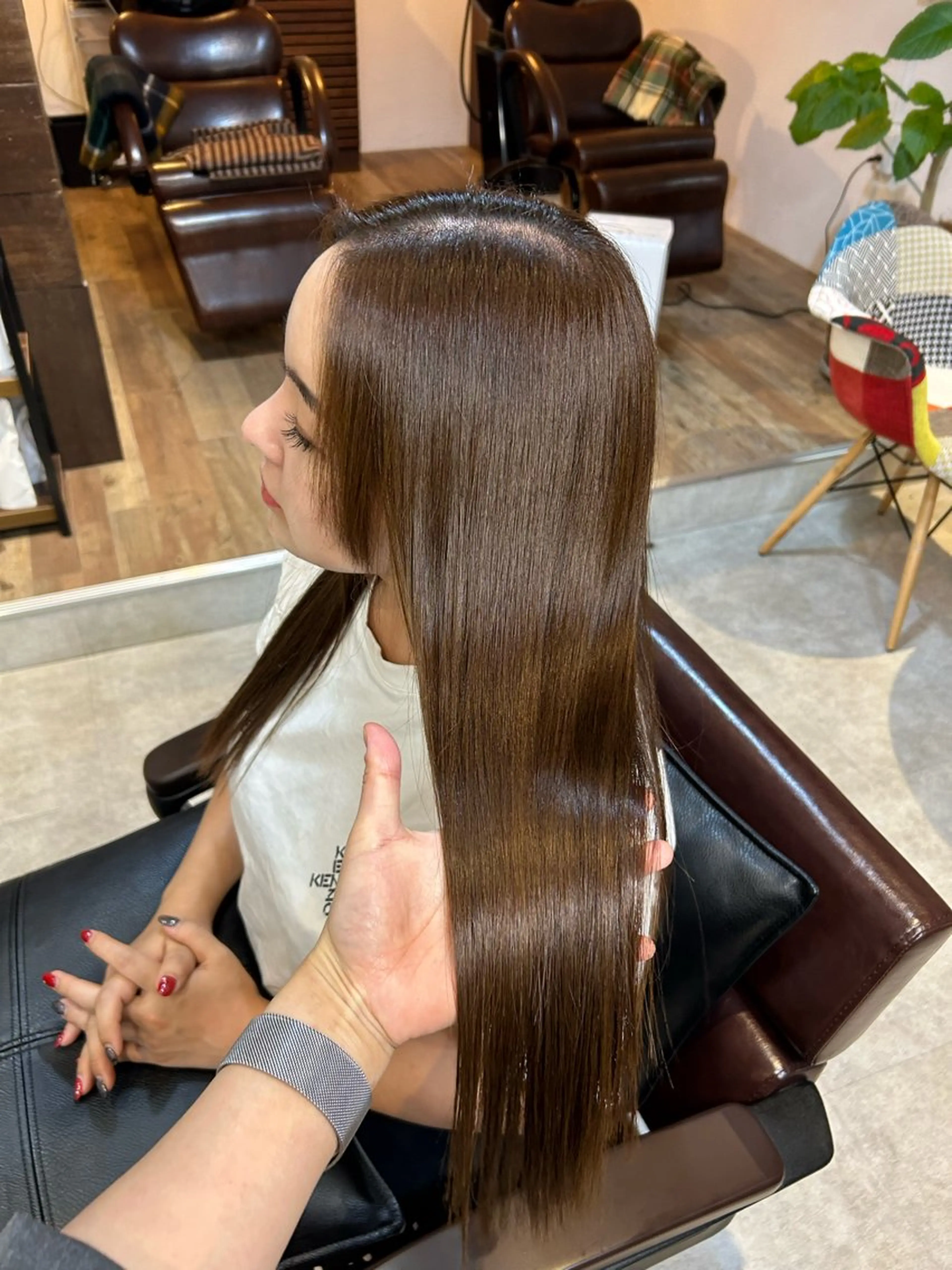 ロング トリートメント 🔴CURIO キュリオ/南船場🔴のヘアスタイル