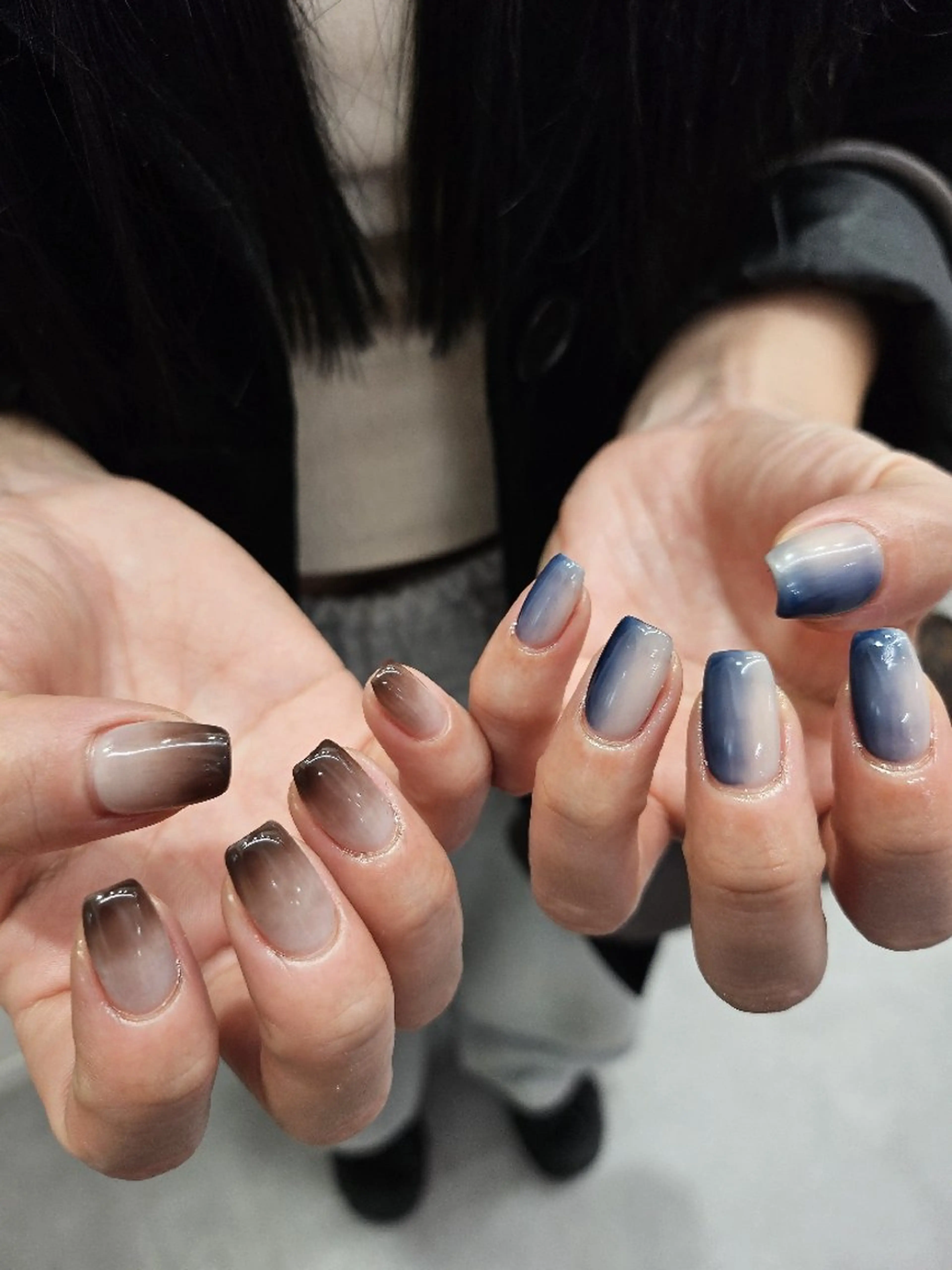 ネイル ジェルネイル グラデーション 持ち込み パラジェル puku nail 🌼kazu🌼のネイルデザイン