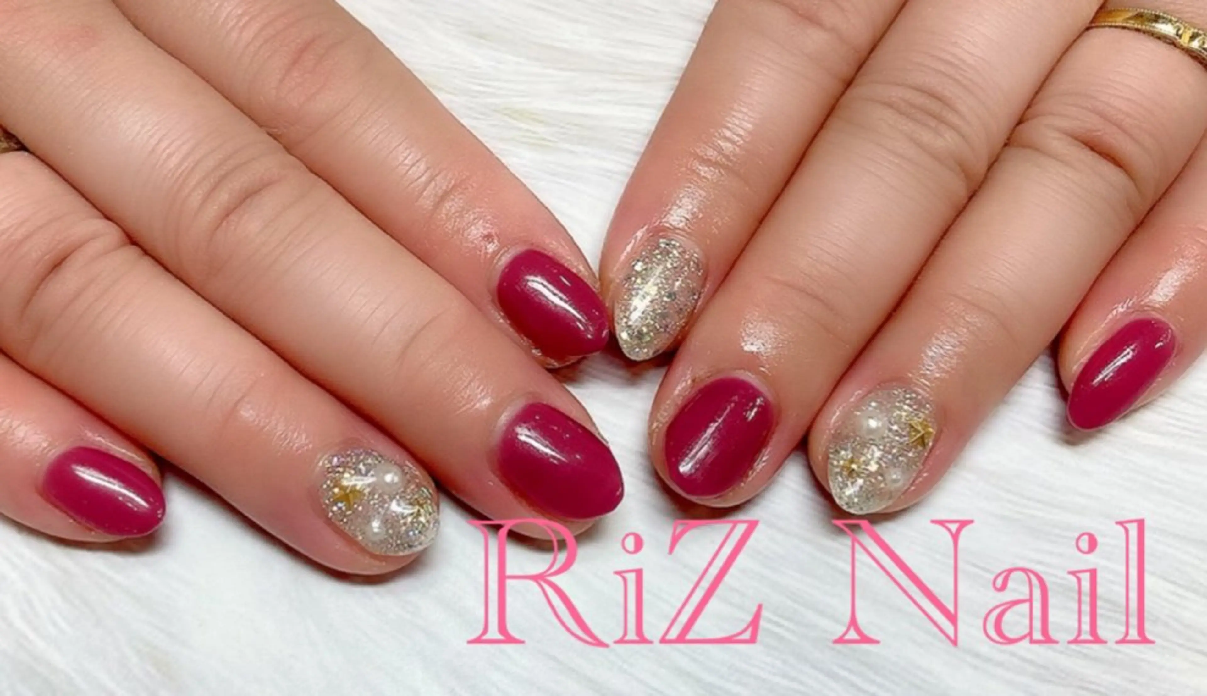 ネイル オフィスネイル シンプルネイル RiZ nail salonのネイルデザイン