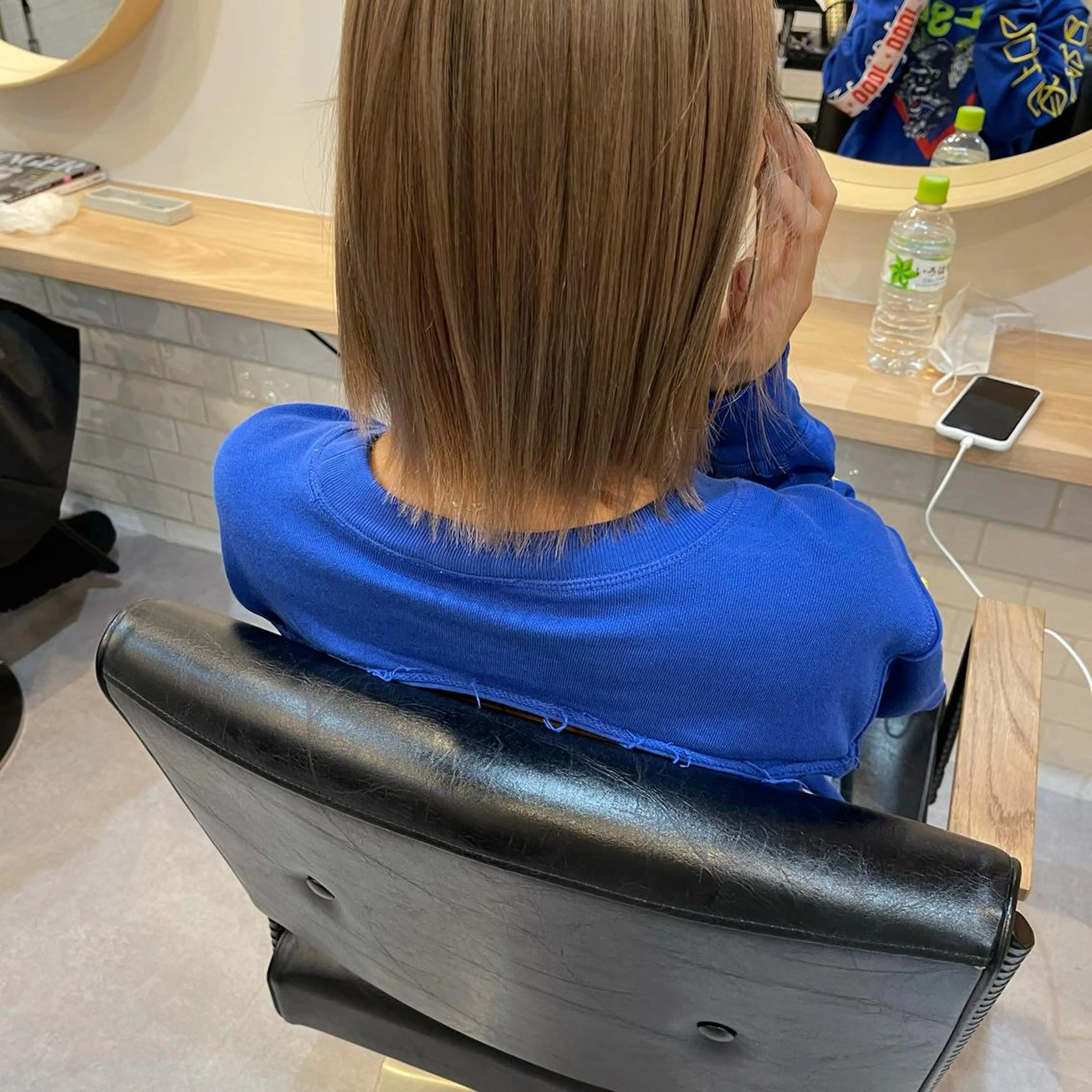 ショート カラー ヘアカラー UMEDA FIGAROのヘアスタイル