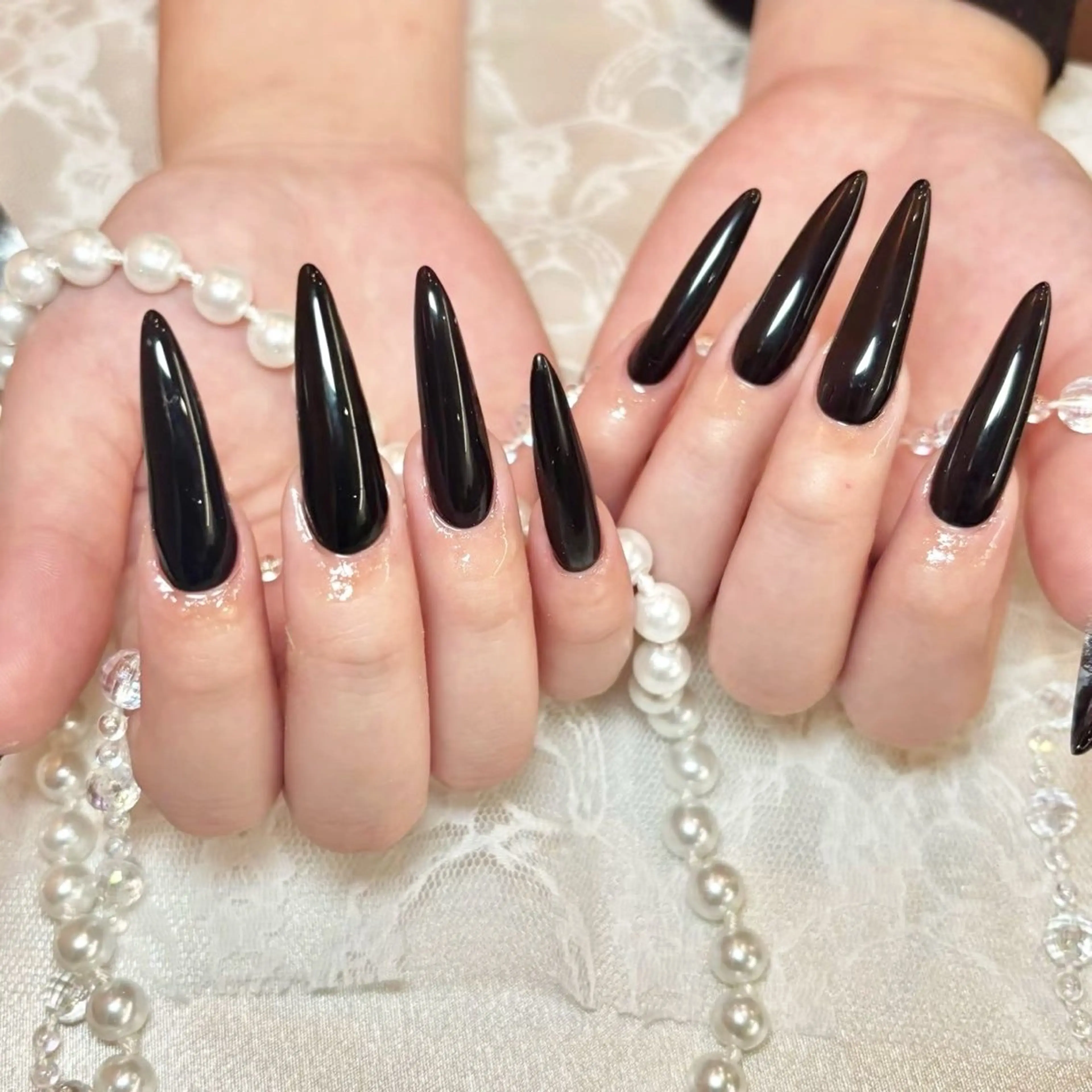 ロング ロング mionail 八木のネイルデザイン