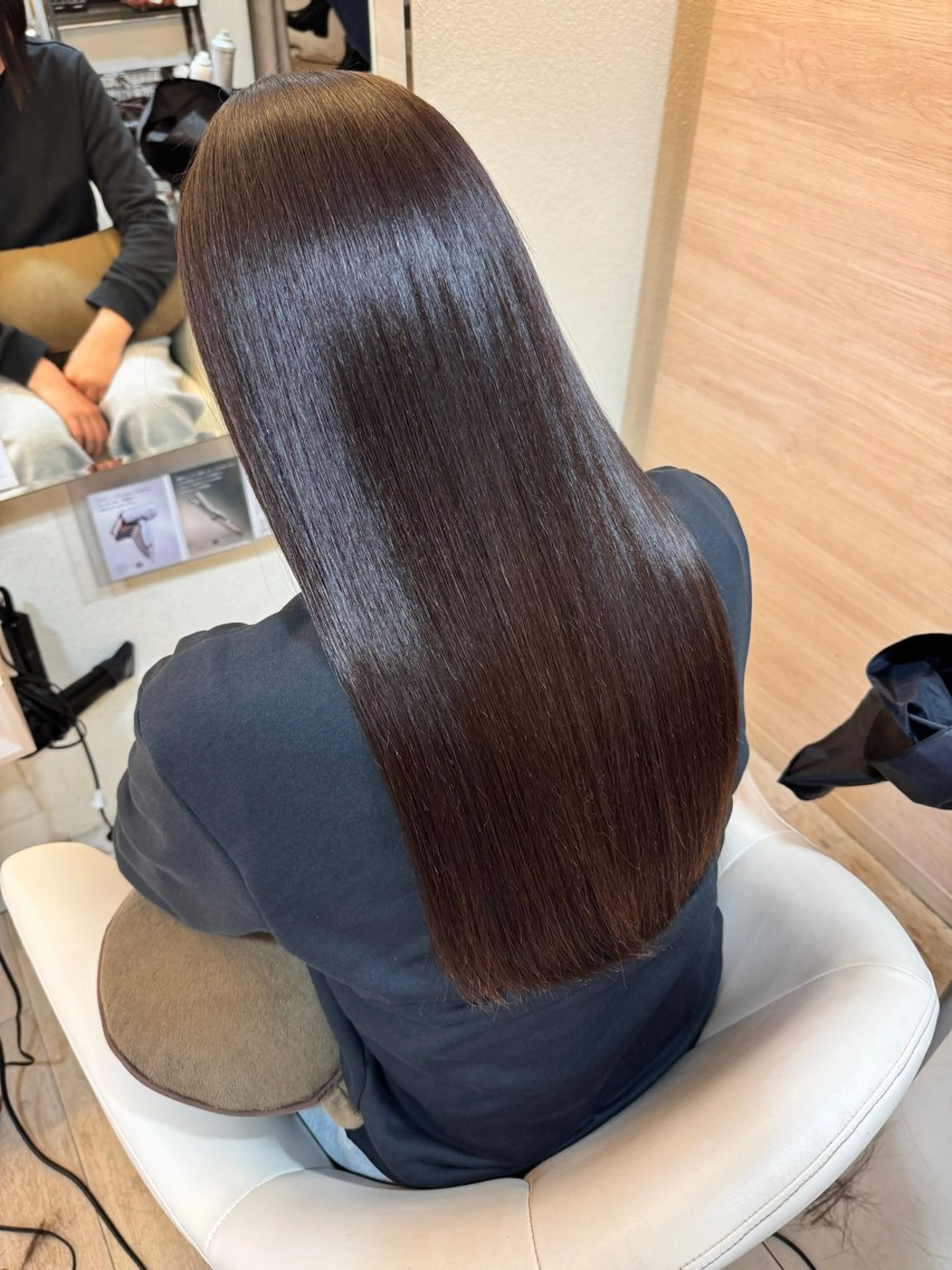 ロング パーマ カット 縮毛矯正 トリートメント 💎髪質改善💎艶髪 💎ブリーチ💎津村のヘアスタイル