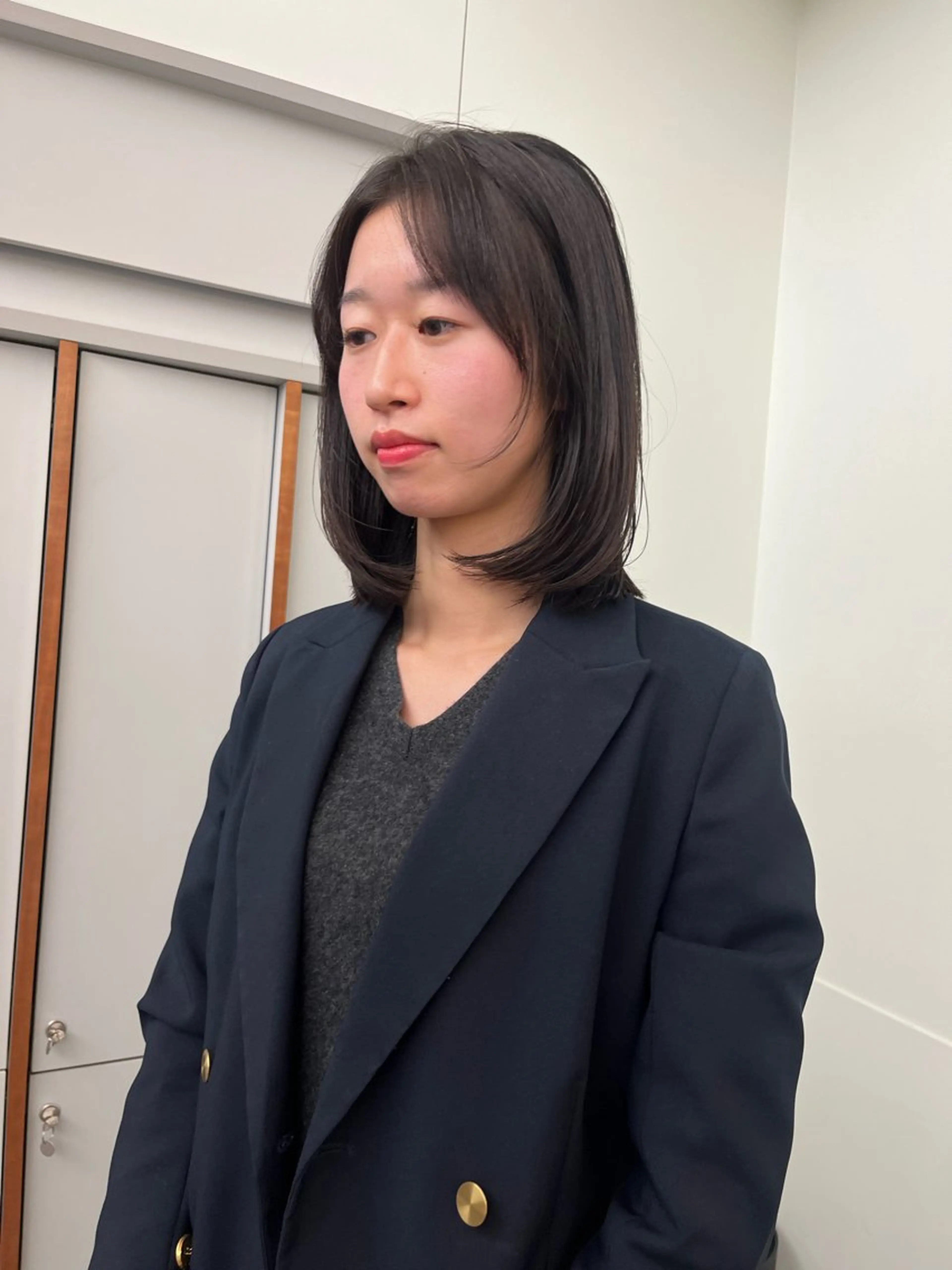 ショート カラー レイヤーカット🍏 パーマ/ののかのヘアスタイル