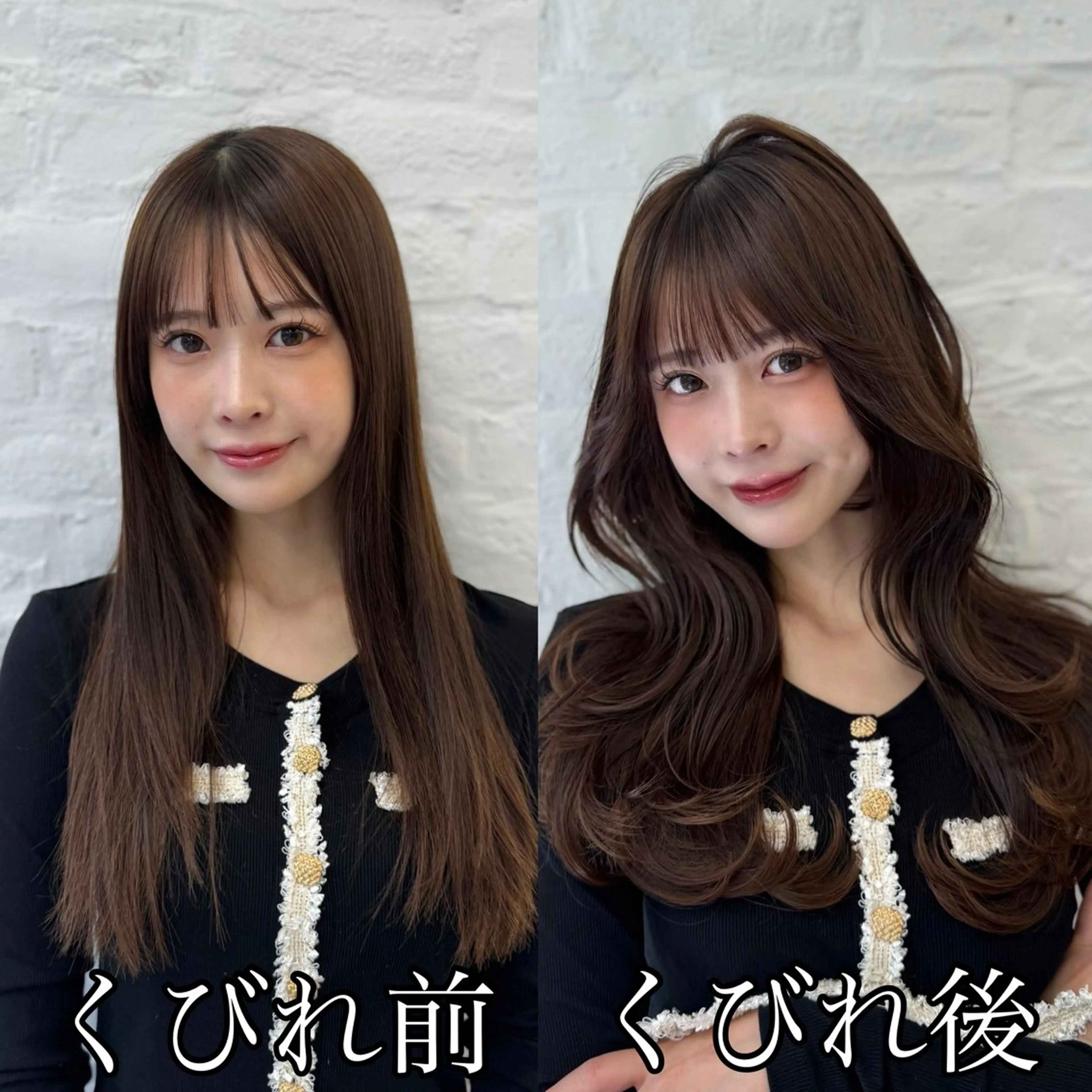 ロング 映える顔まわり/前髪 特化 💗 ユキマのヘアスタイル