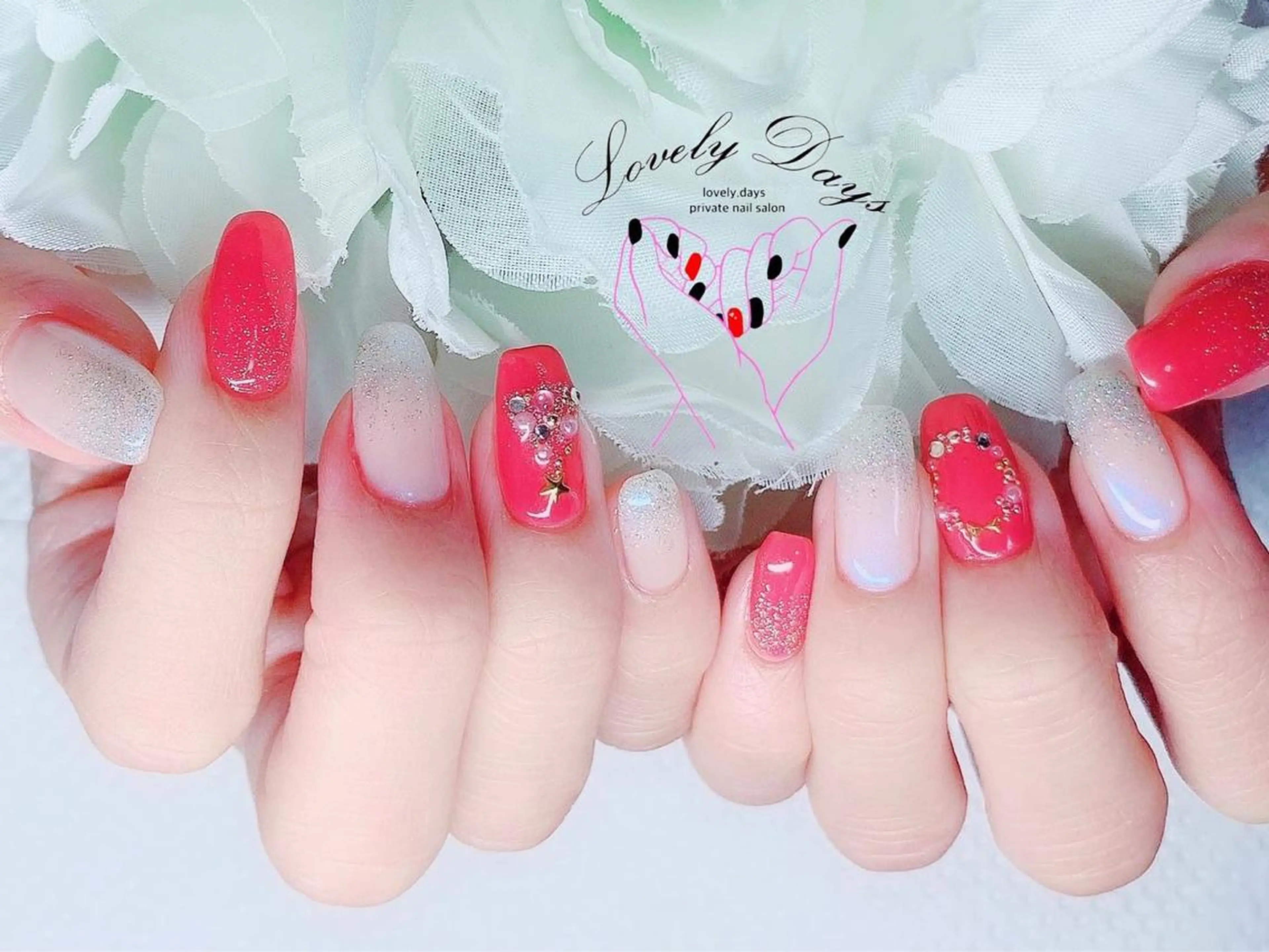 ネイル ハンドネイル LovelyDays ゆいのネイルデザイン