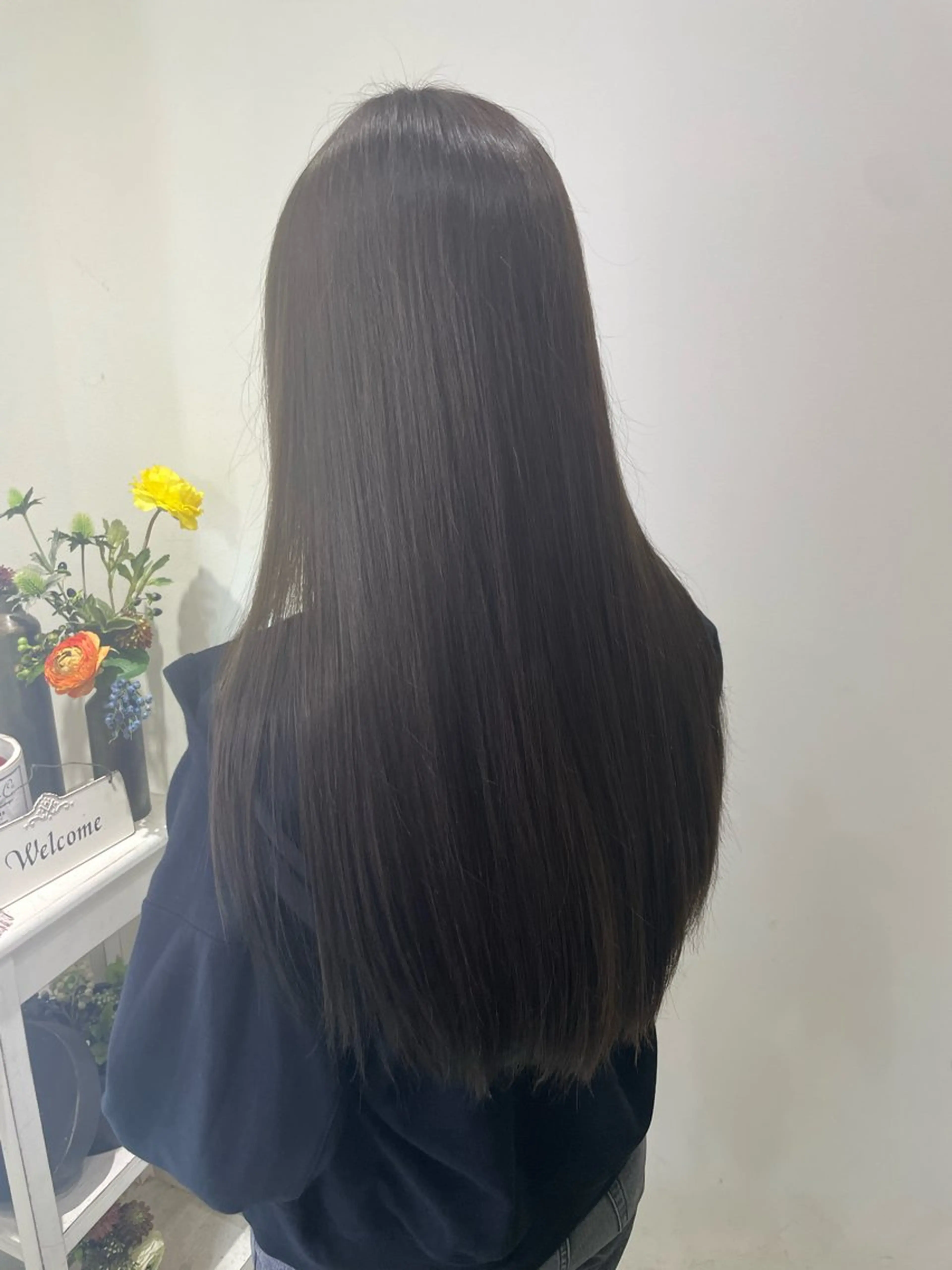 ロング カラー 🌕ダブルカラー/ ハイトーン/松本🌕のヘアスタイル