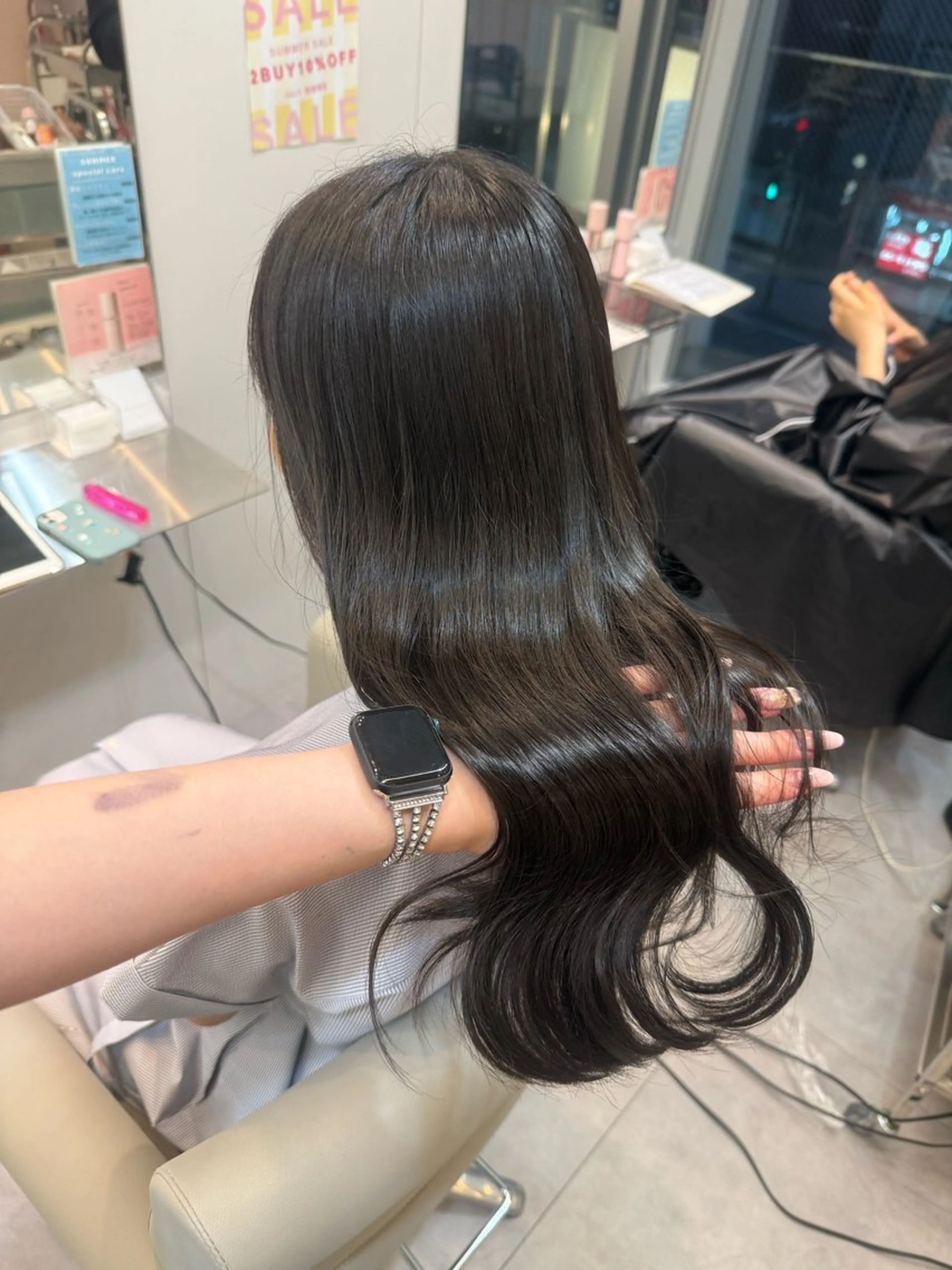 カラー YUZUKI艶カラー /似合わせ小顔カットのヘアスタイル