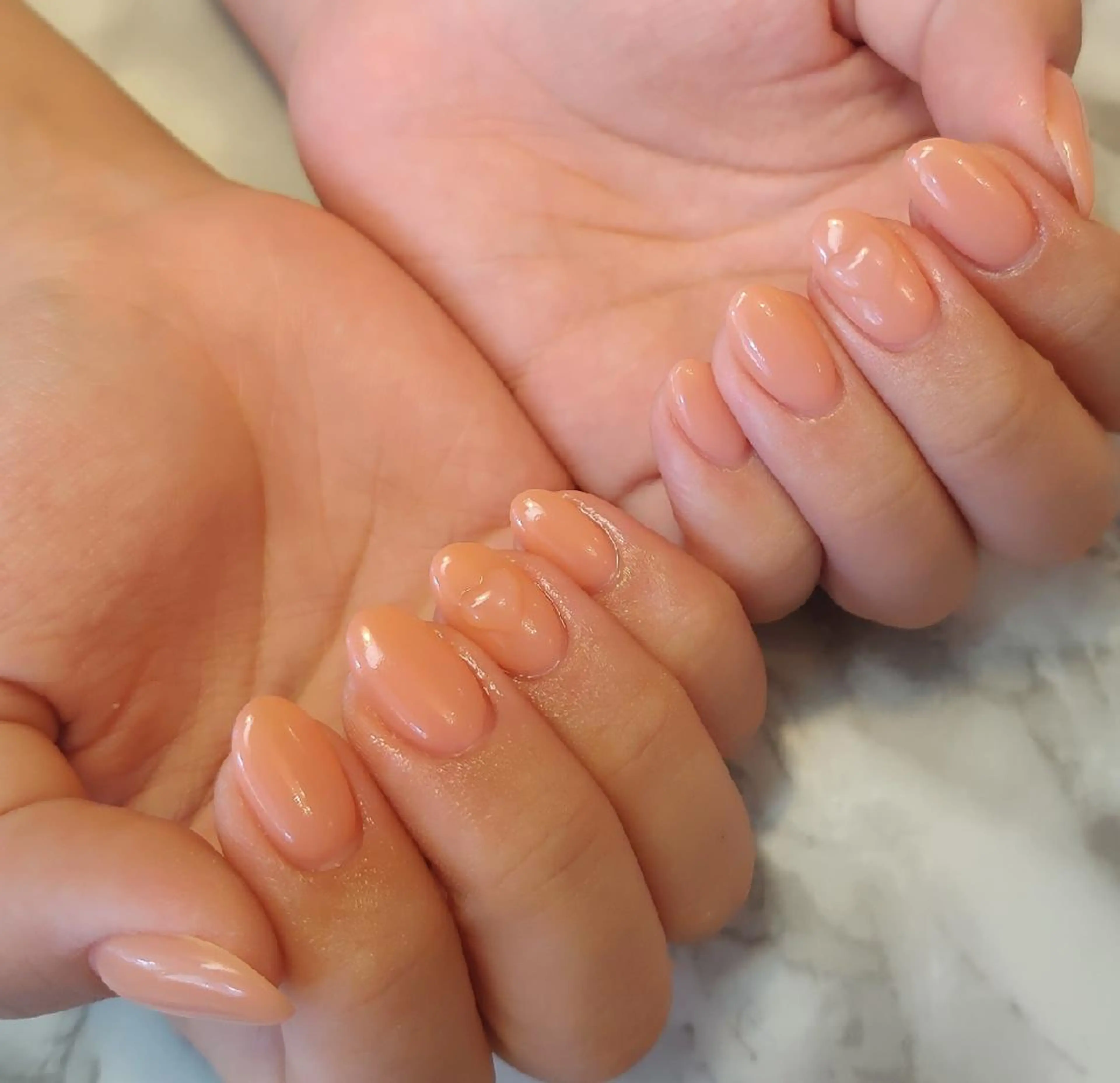 ネイル ハート ぷっくりネイル ジェヌインネイル 河内のネイルデザイン